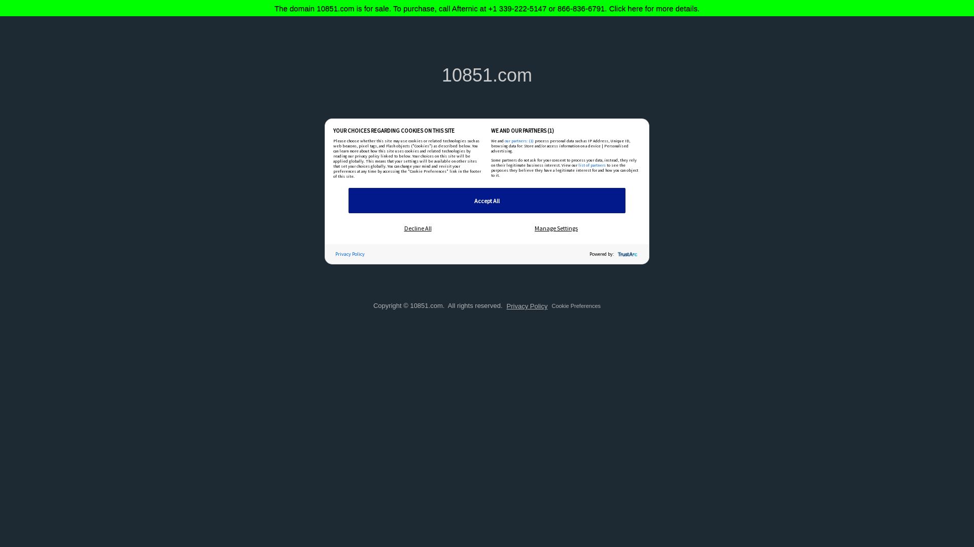 网站状态 10851.com 是  在线的