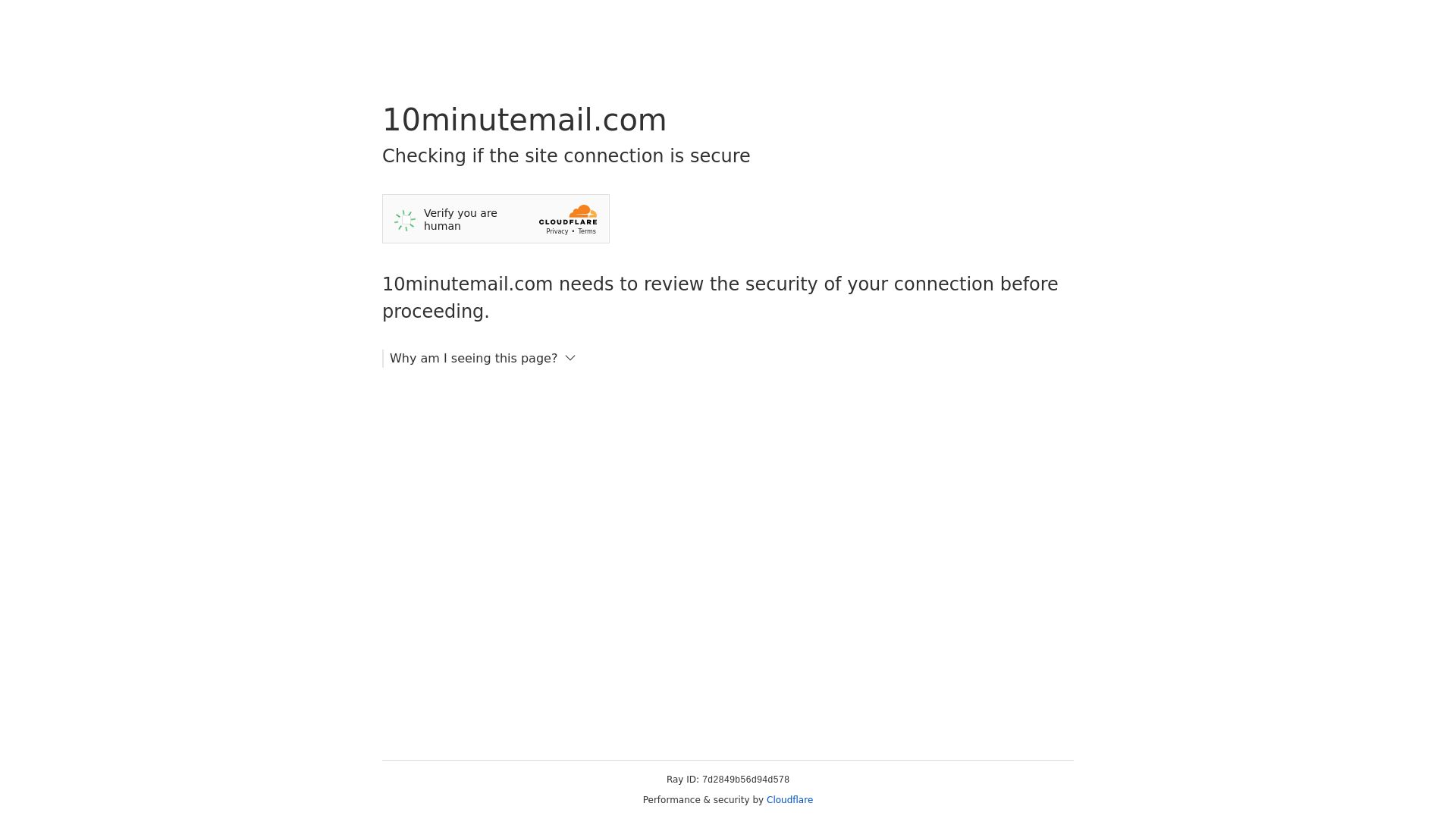 网站状态 10minutemail.com 是  在线的
