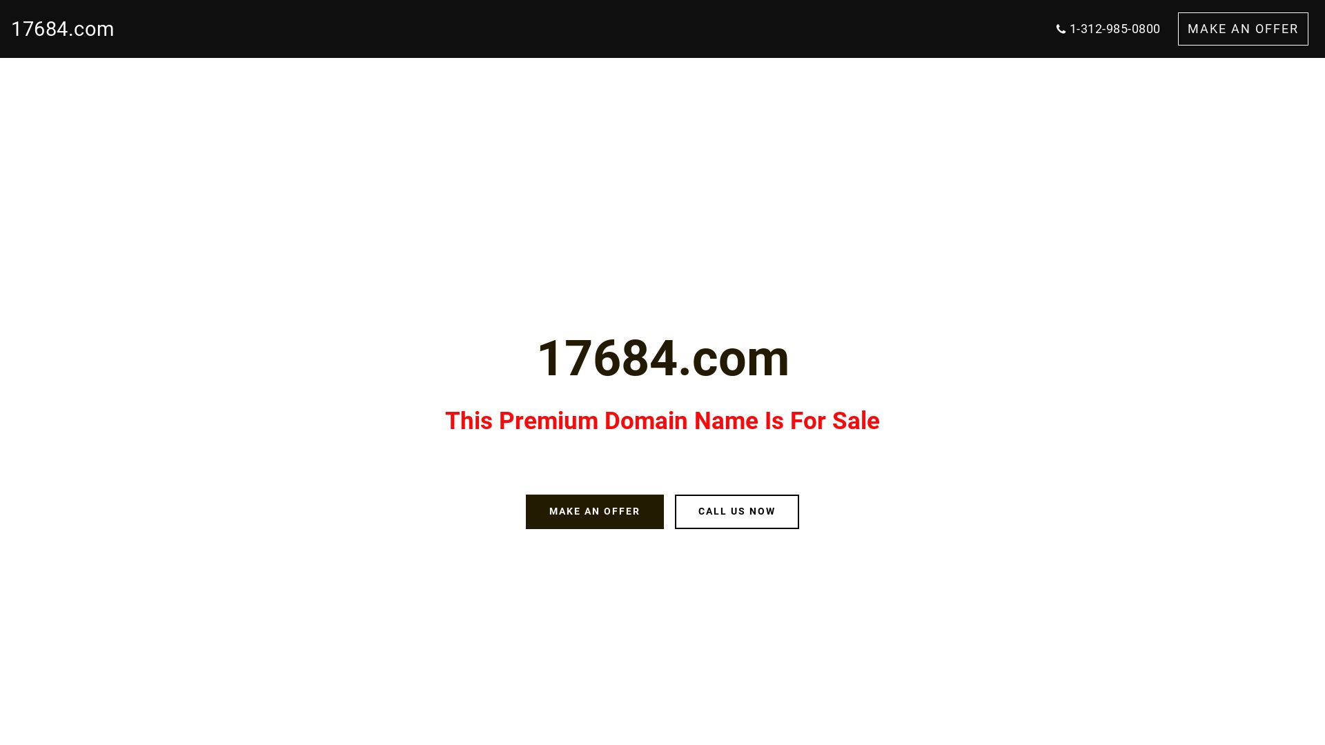 网站状态 17684.com 是  在线的