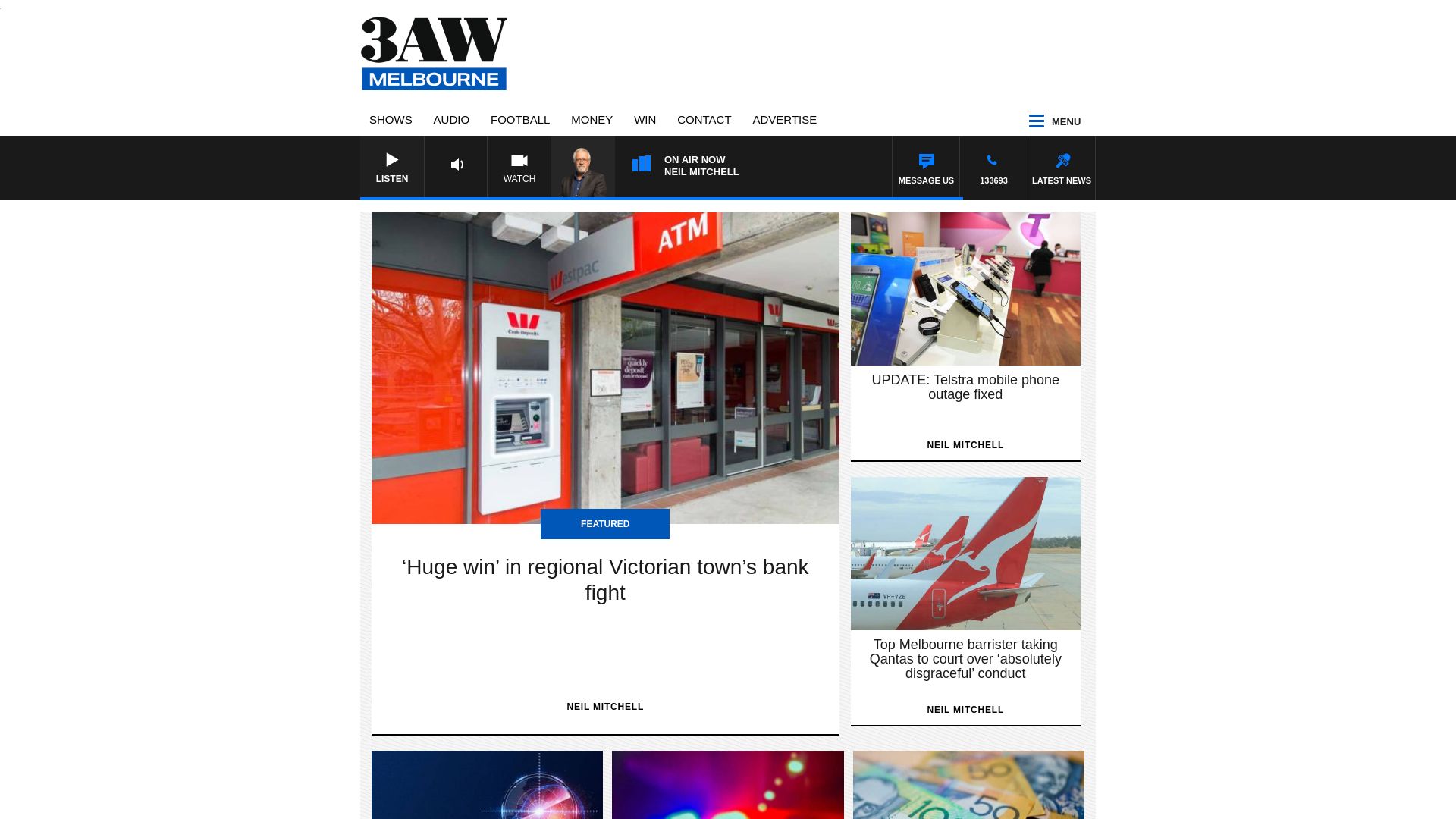 网站状态 3aw.com.au 是  在线的