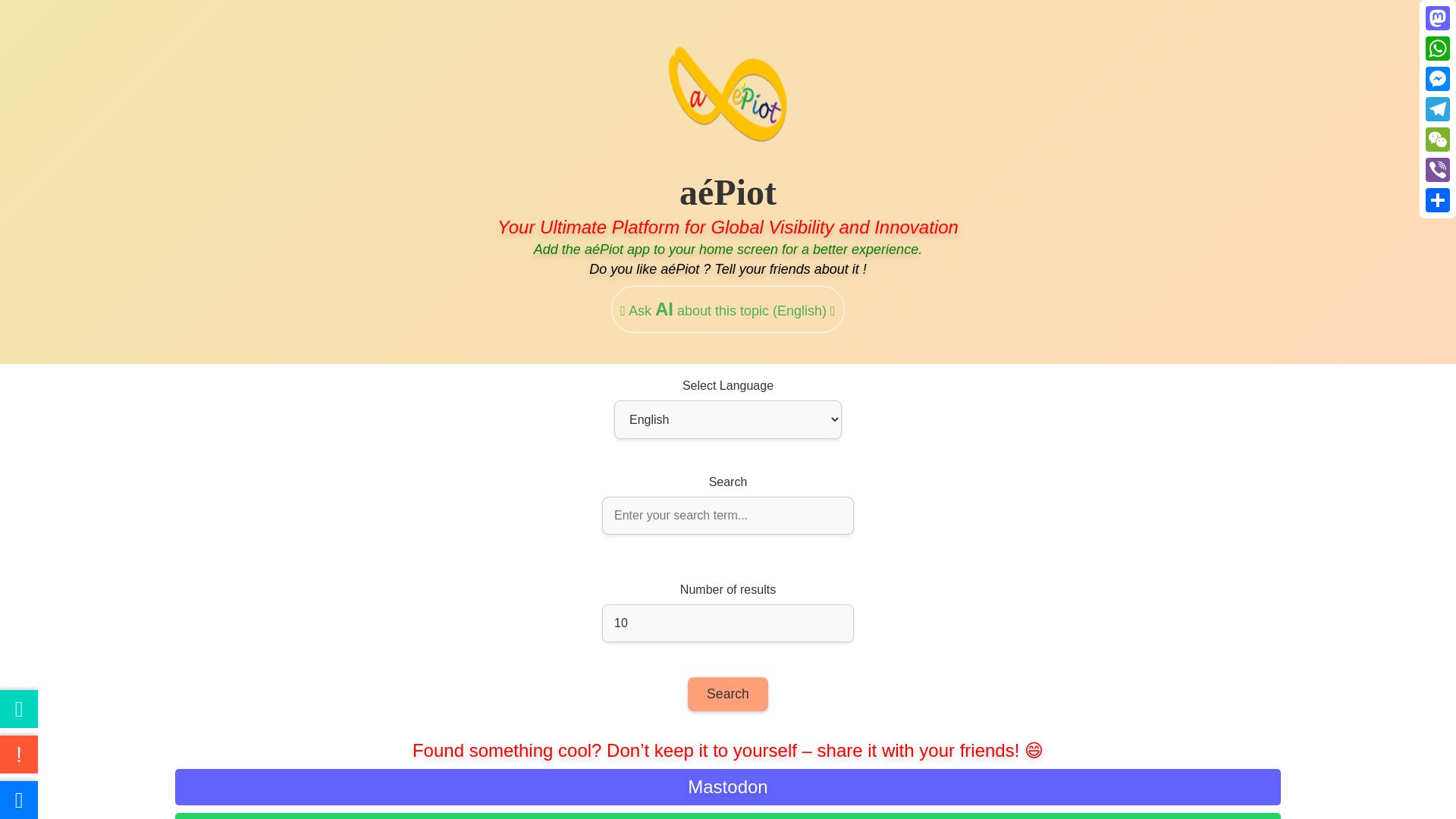网站状态 aepiot.com 是  在线的