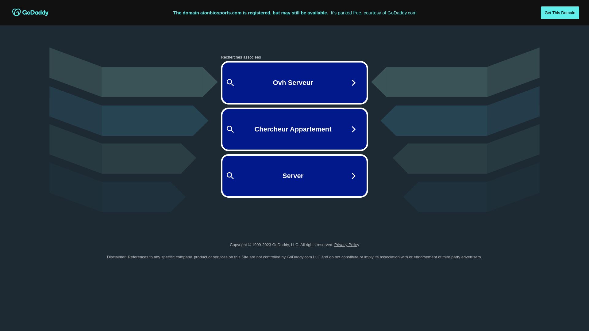 网站状态 aionbiosports.com 是  在线的