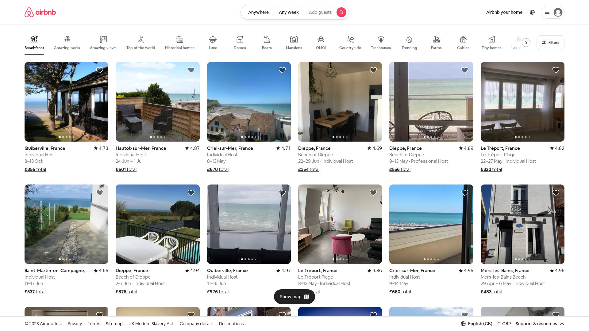 网站状态 airbnb.co.uk 是  在线的