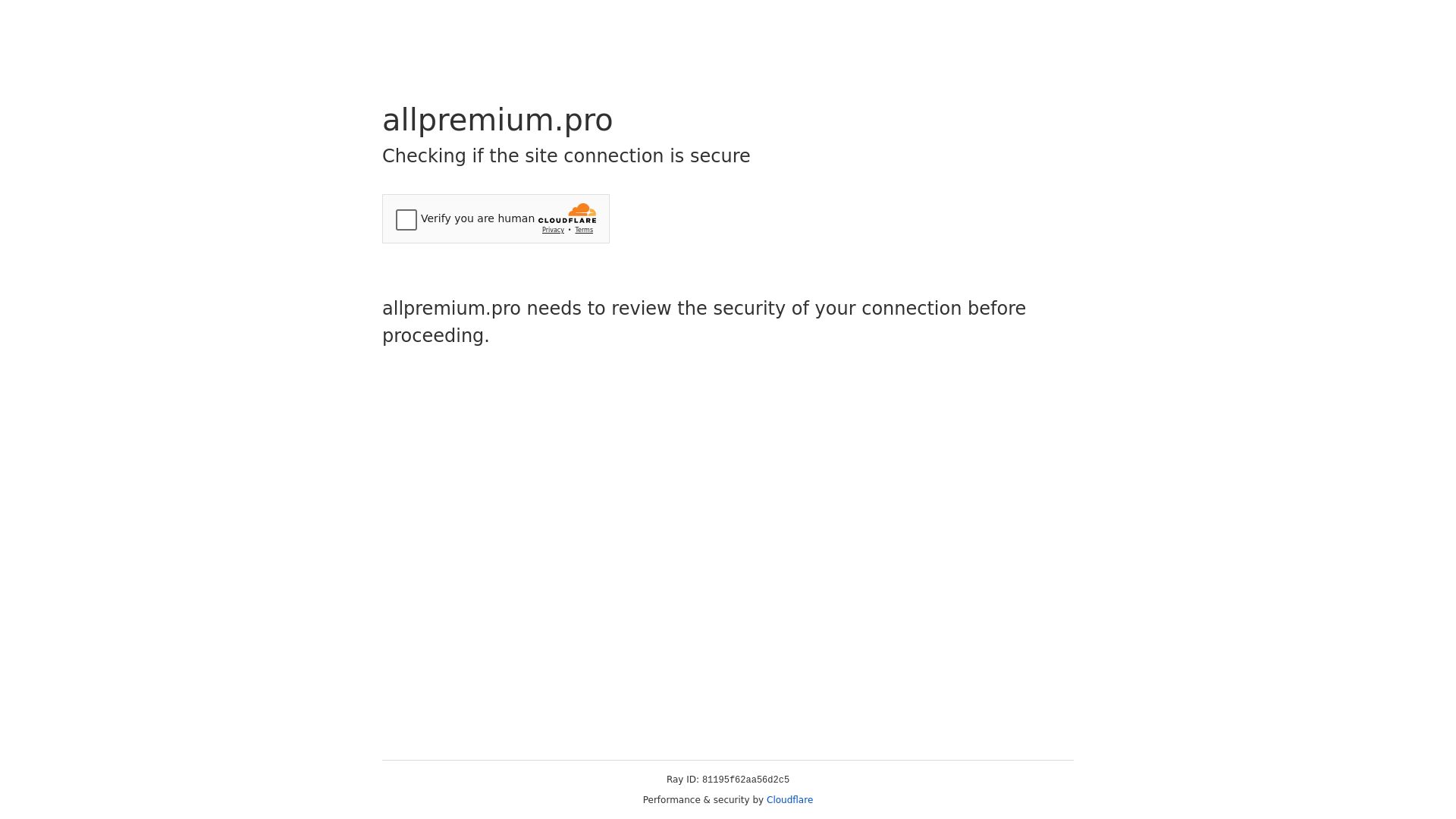 网站状态 allpremium.pro 是  在线的