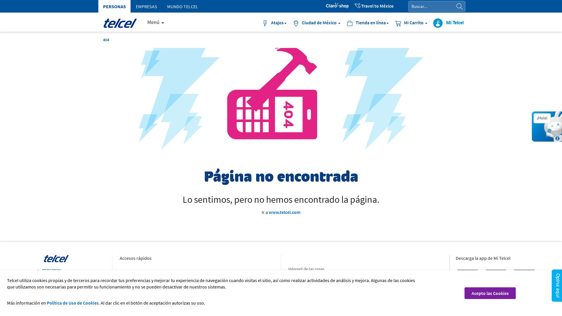 网站状态 amigo.telcel.com 是  在线的