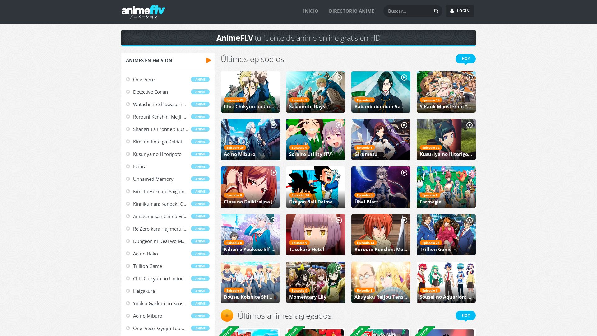 网站状态 animeflv.net 是  在线的