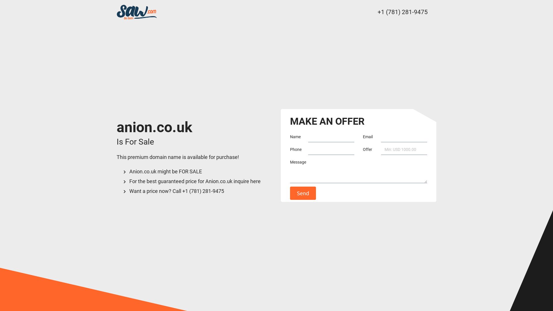 网站状态 anion.co.uk 是  在线的