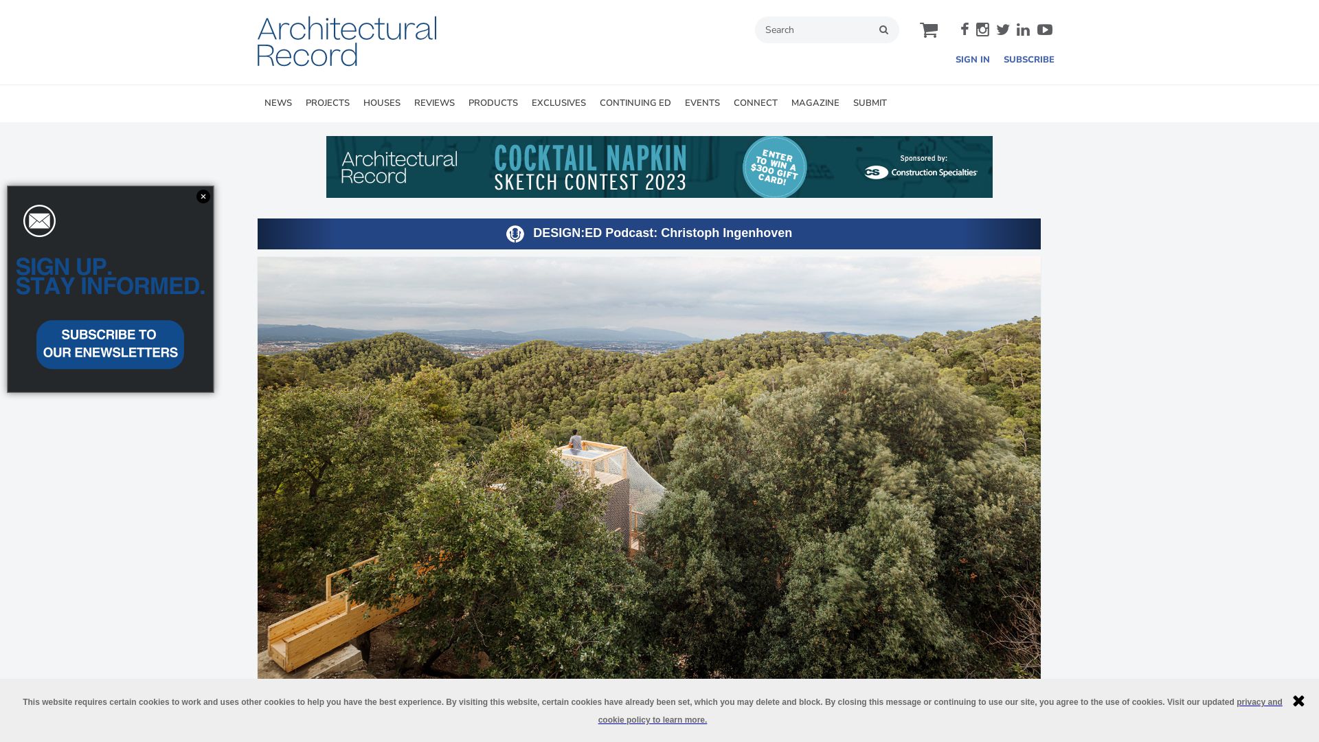 网站状态 architecturalrecord.com 是  在线的