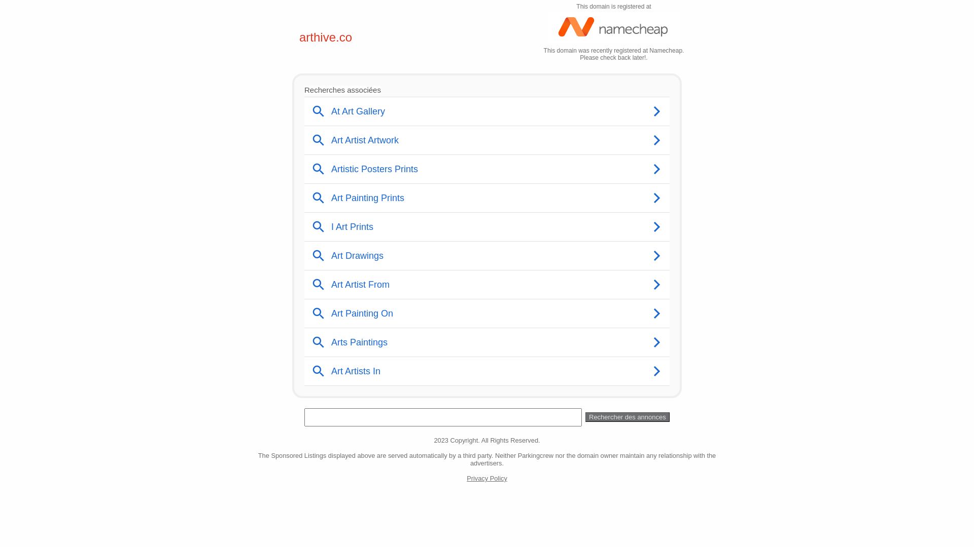 网站状态 arthive.co 是  在线的