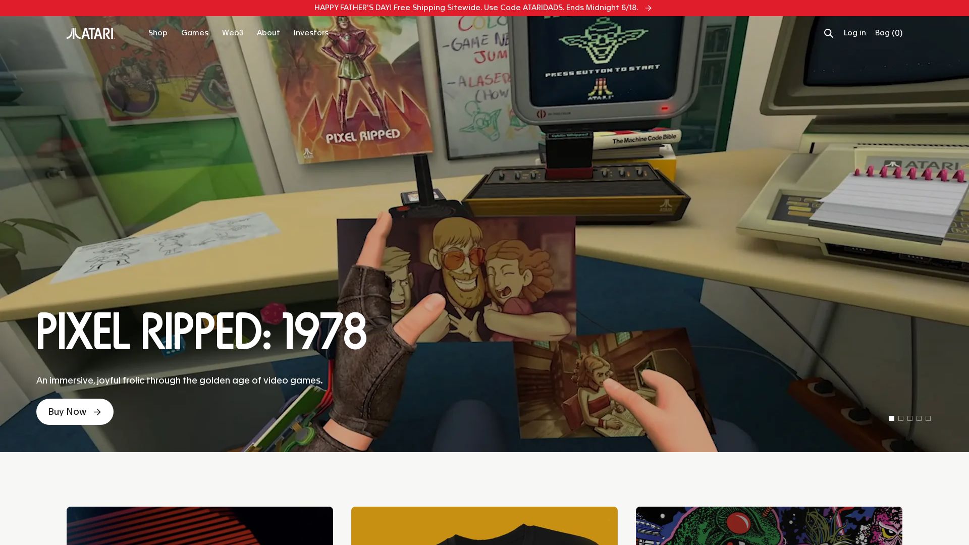 网站状态 atari.com 是  在线的