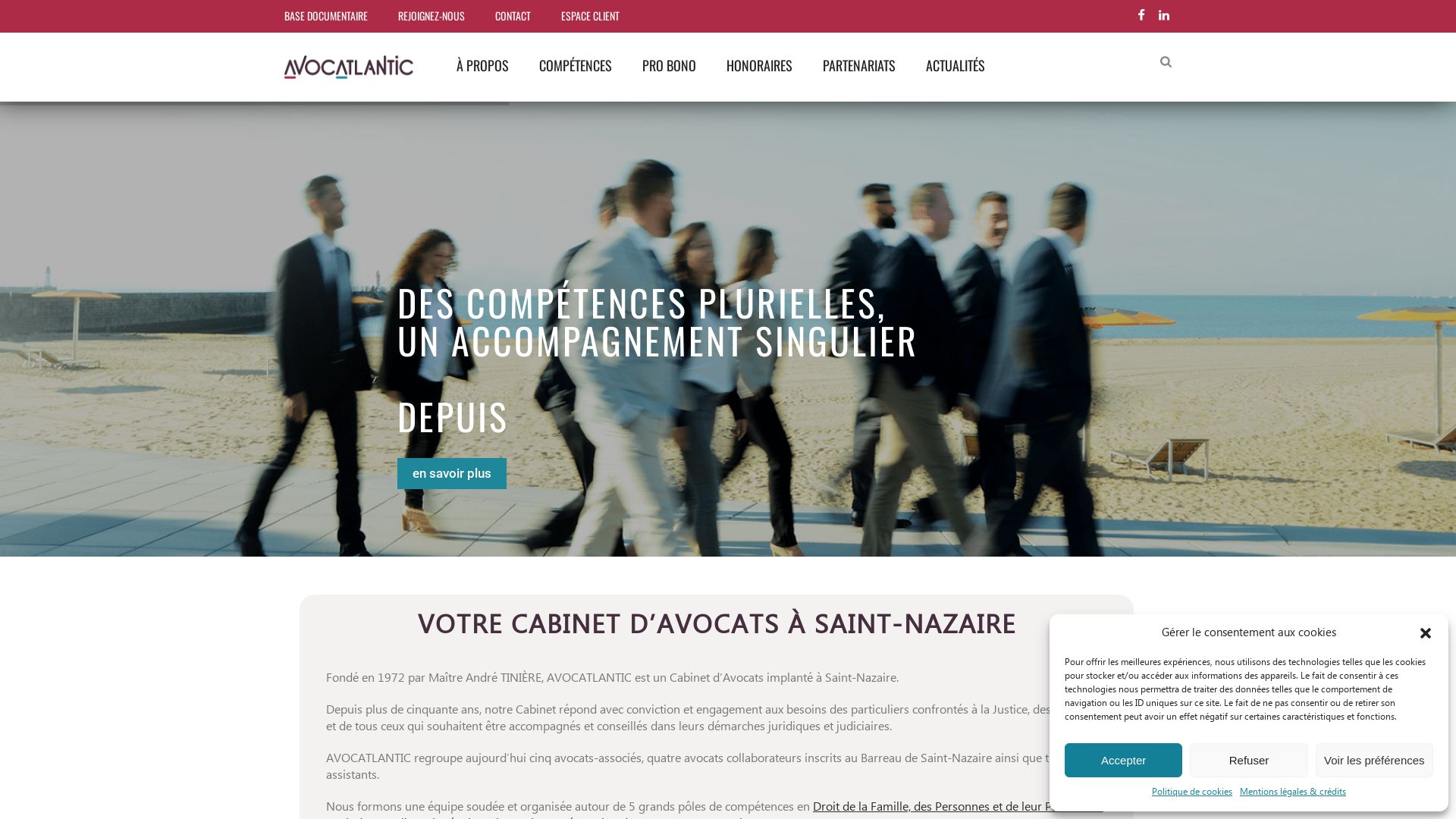 网站状态 avocatlantic.fr 是  在线的