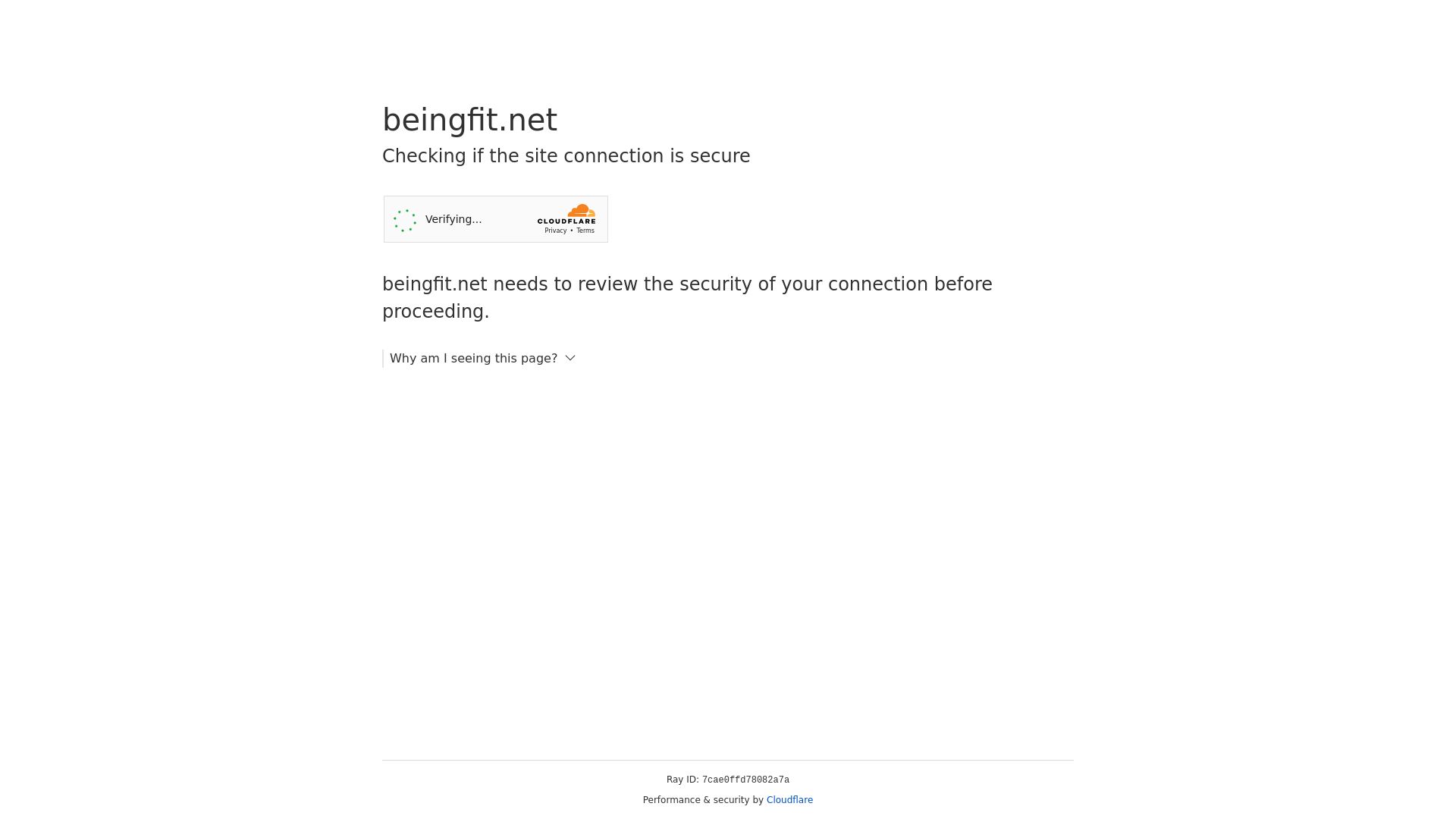 网站状态 beingfit.net 是  在线的