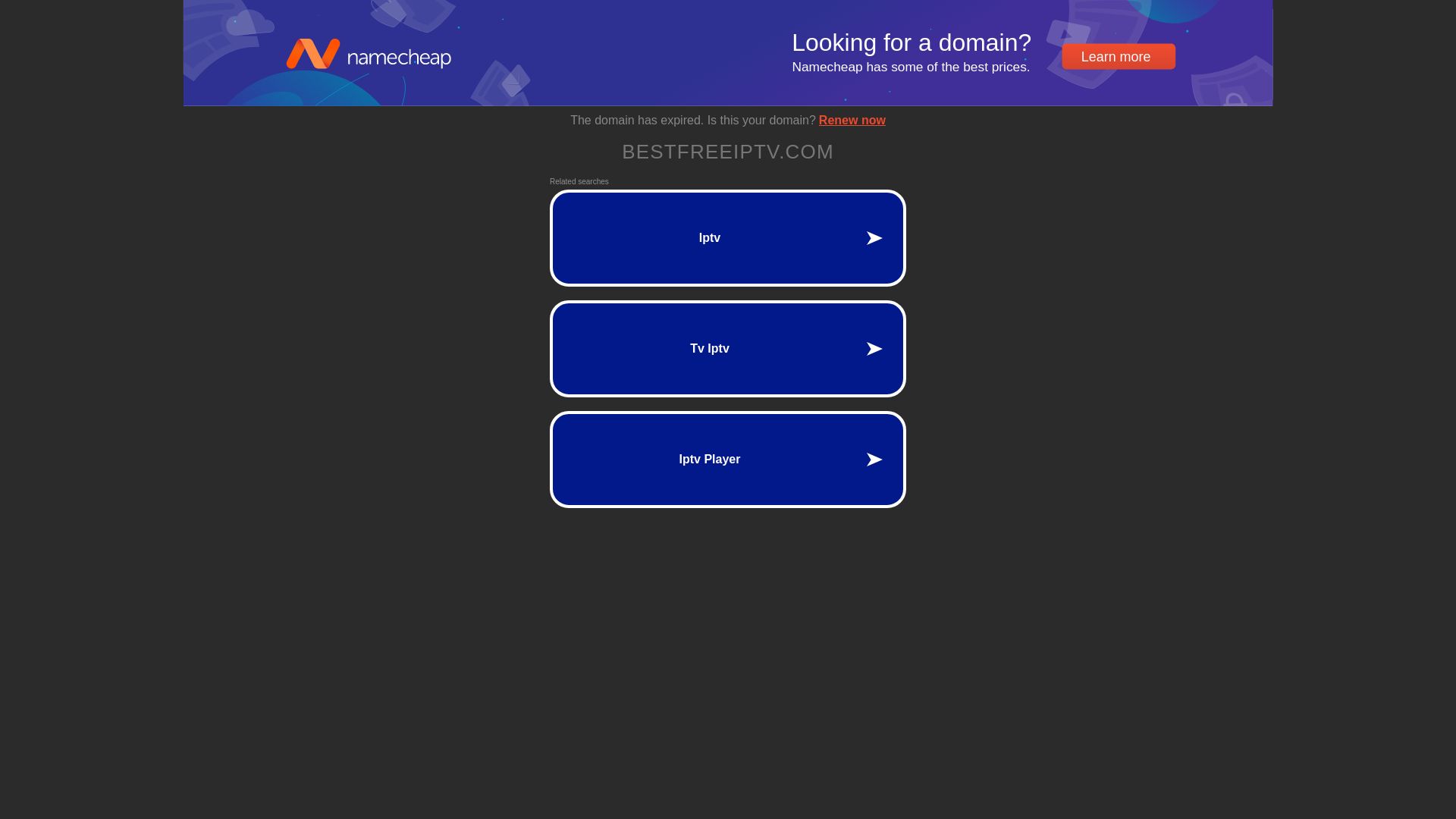网站状态 bestfreeiptv.com 是  在线的
