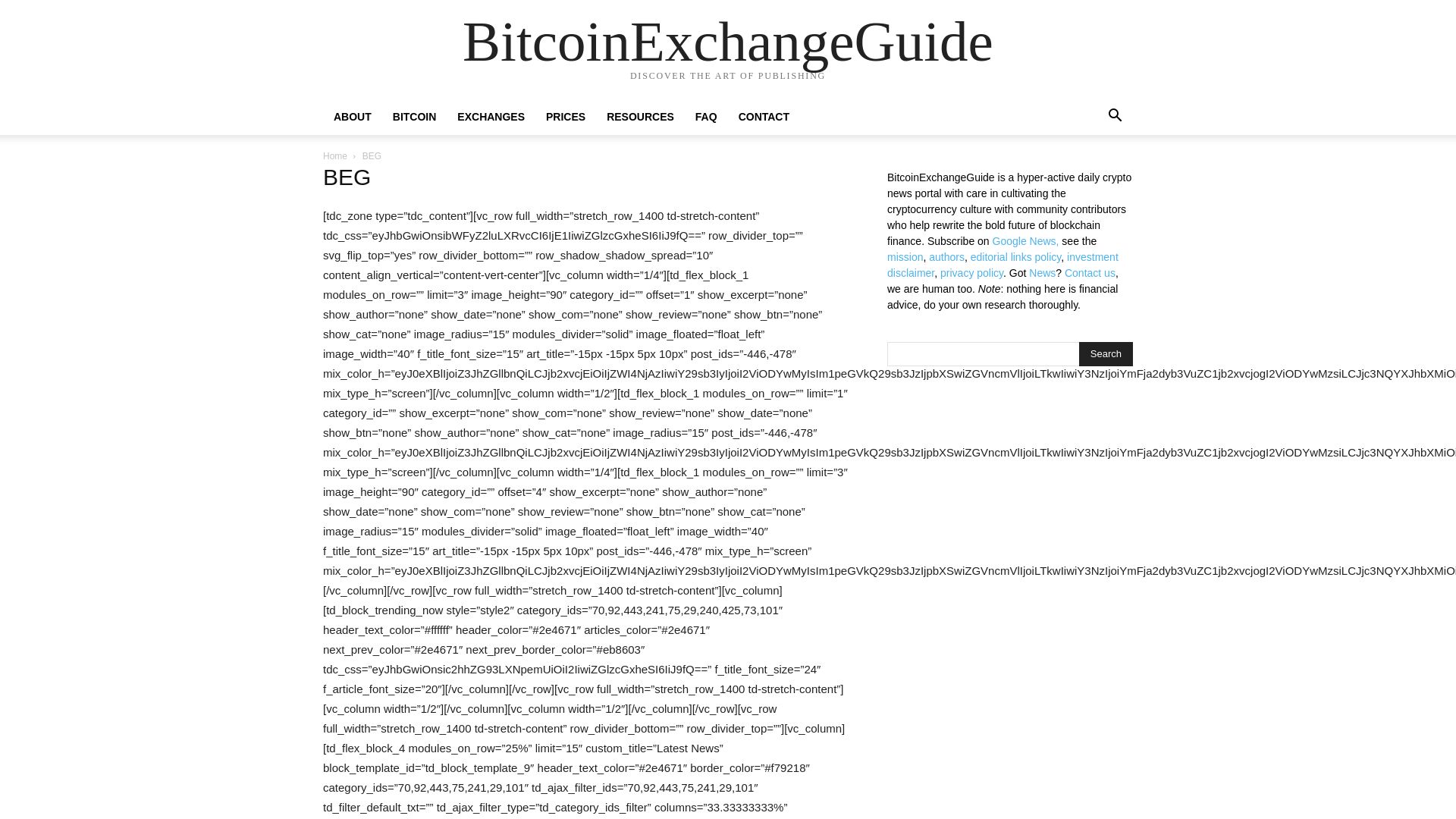 网站状态 bitcoinexchangeguide.com 是  在线的