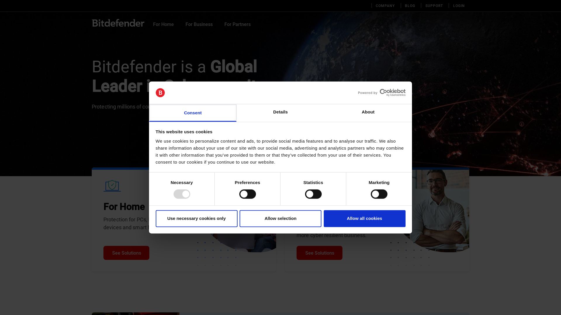 网站状态 bitdefender.com 是  在线的