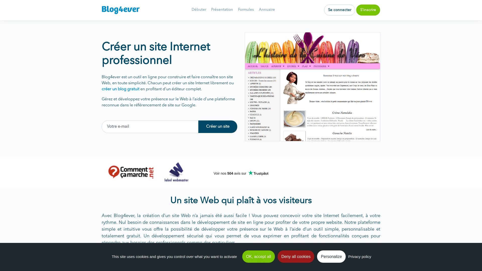 网站状态 blog4ever.com 是  在线的