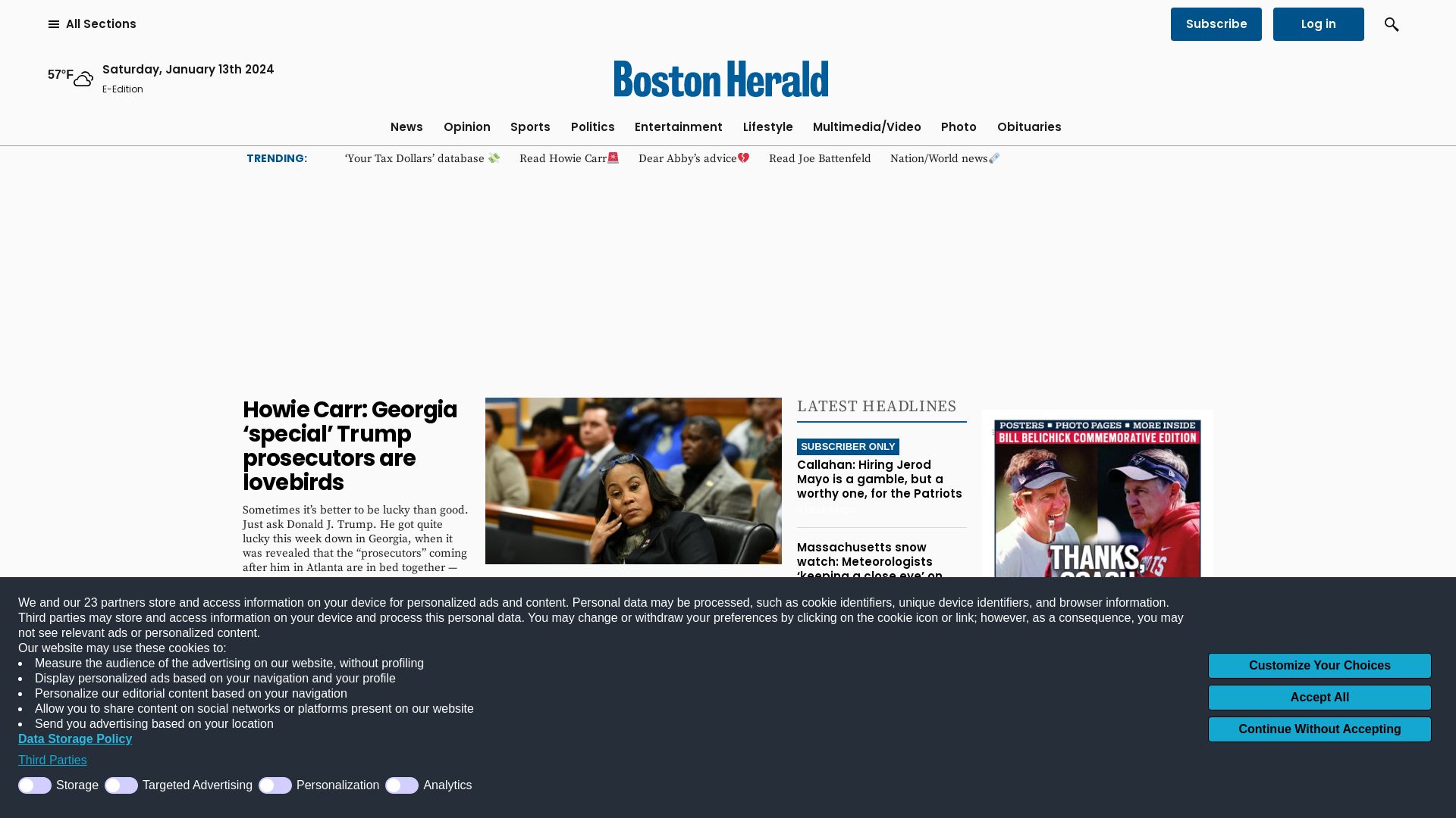 网站状态 bostonherald.com 是  在线的
