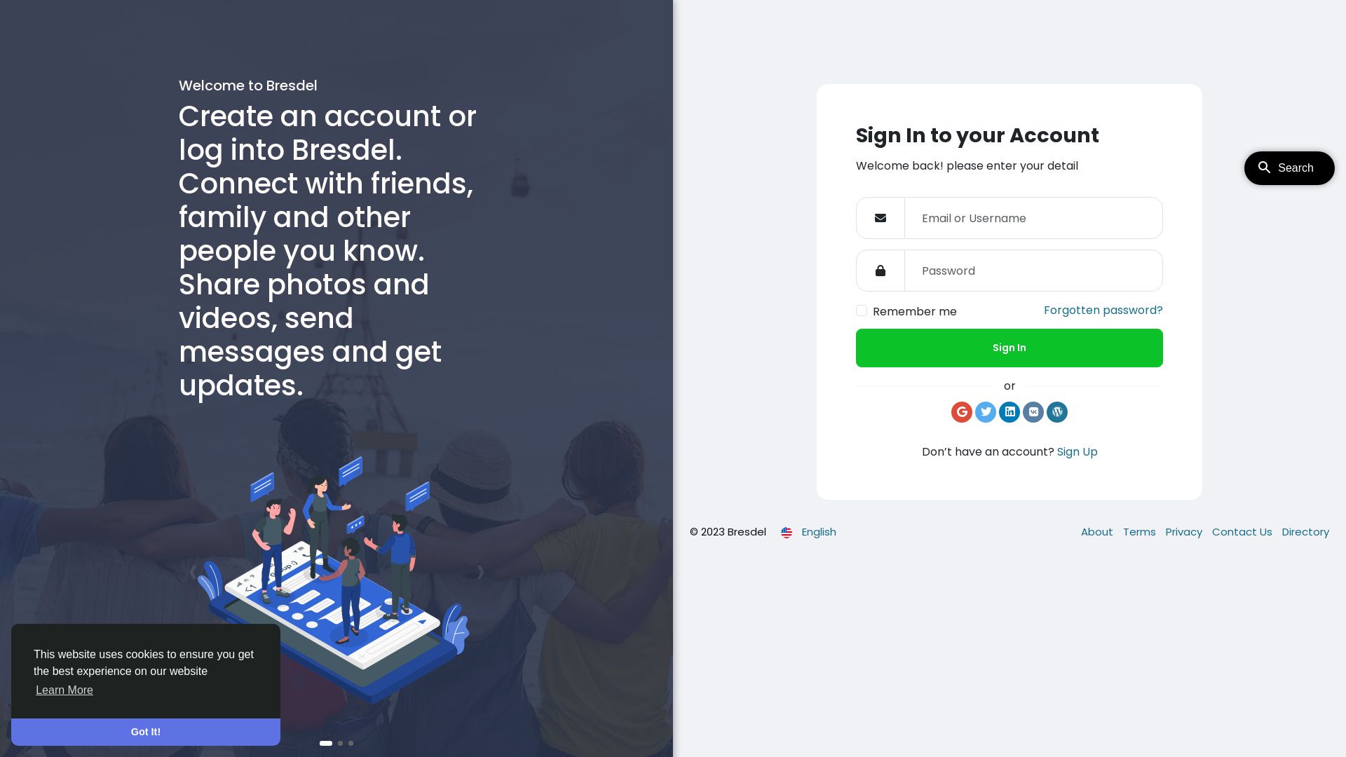 网站状态 bresdel.com 是  在线的