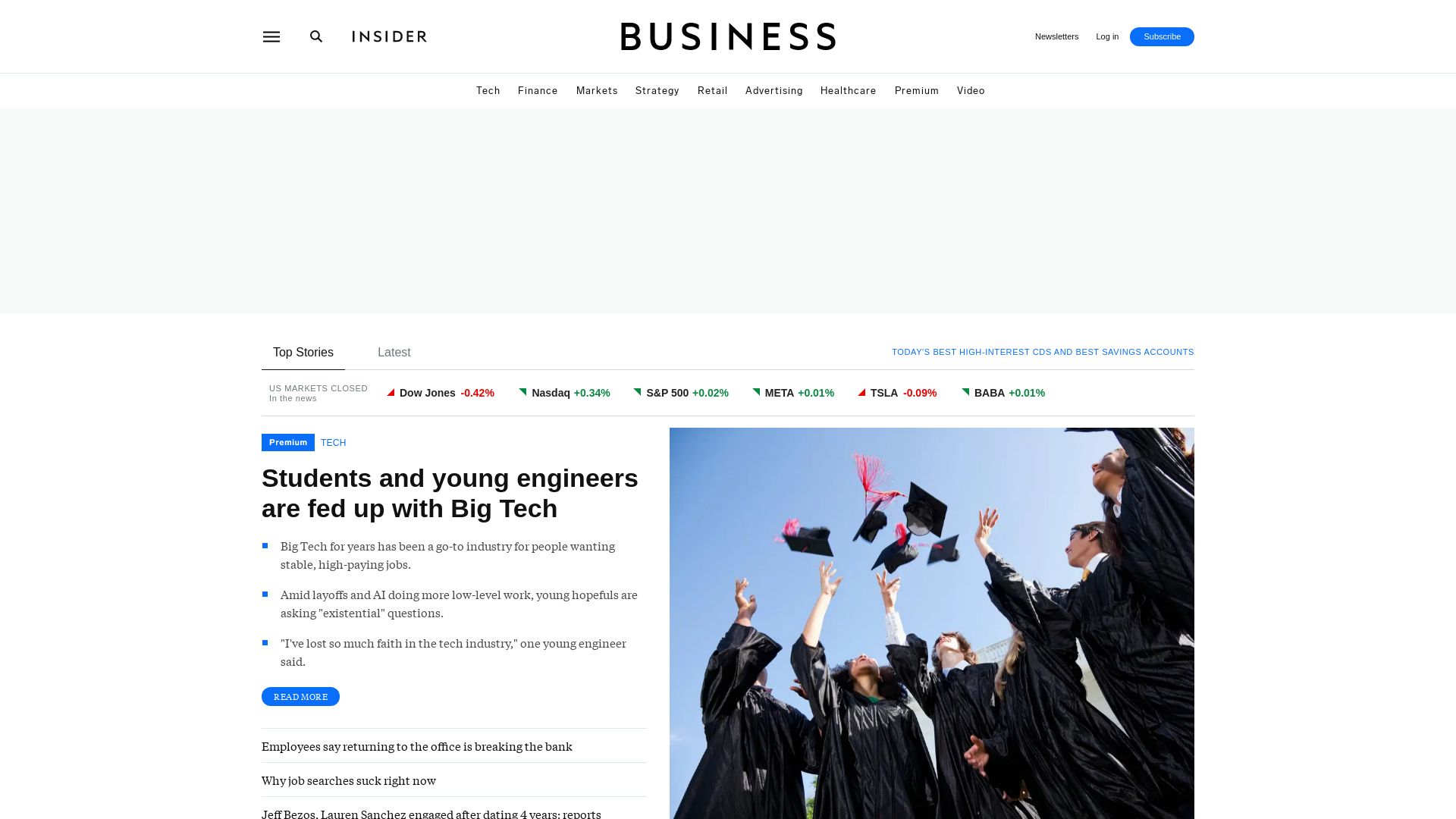 网站状态 businessinsider.co.za 是  在线的