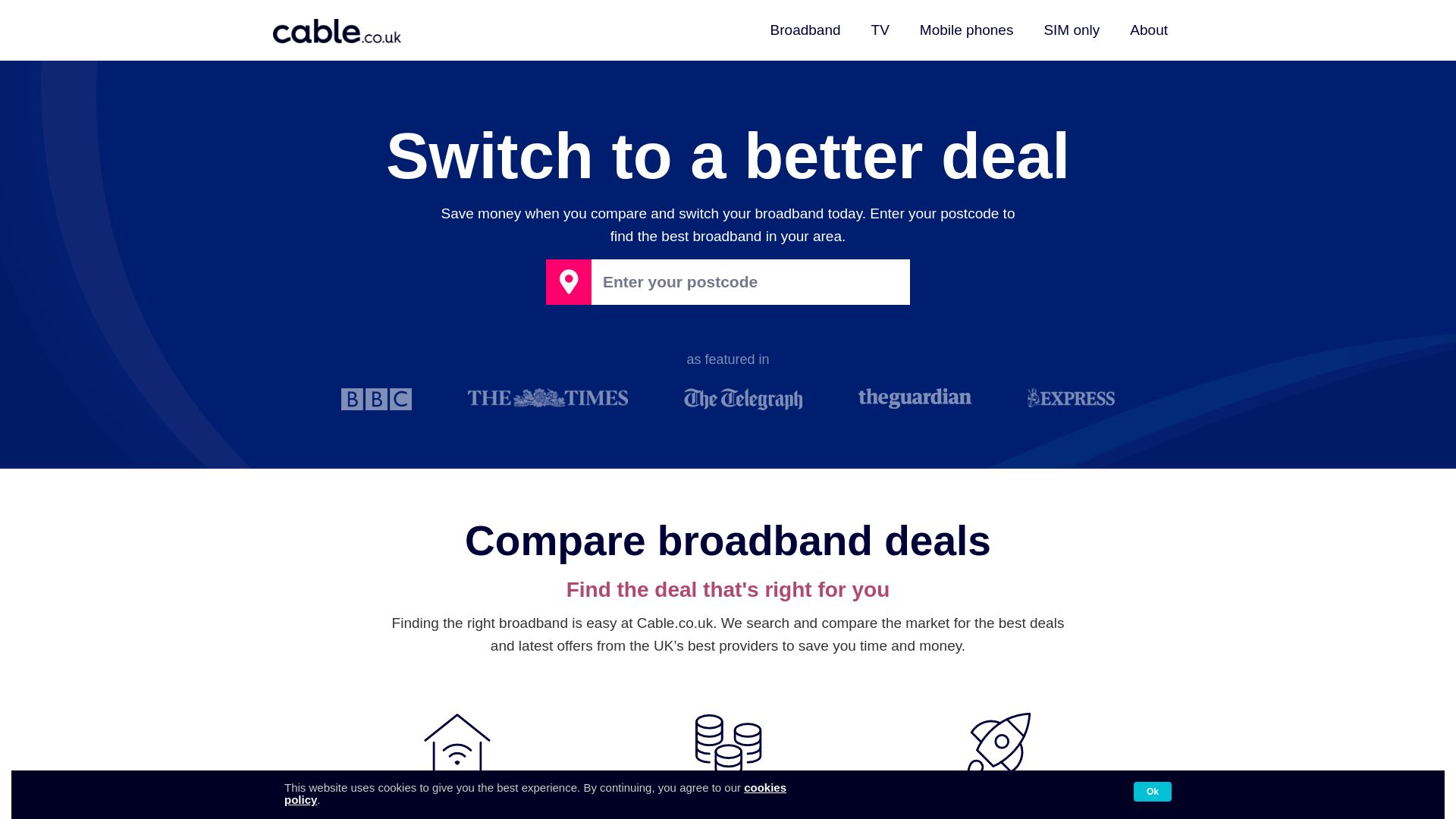 网站状态 cable.co.uk 是  在线的