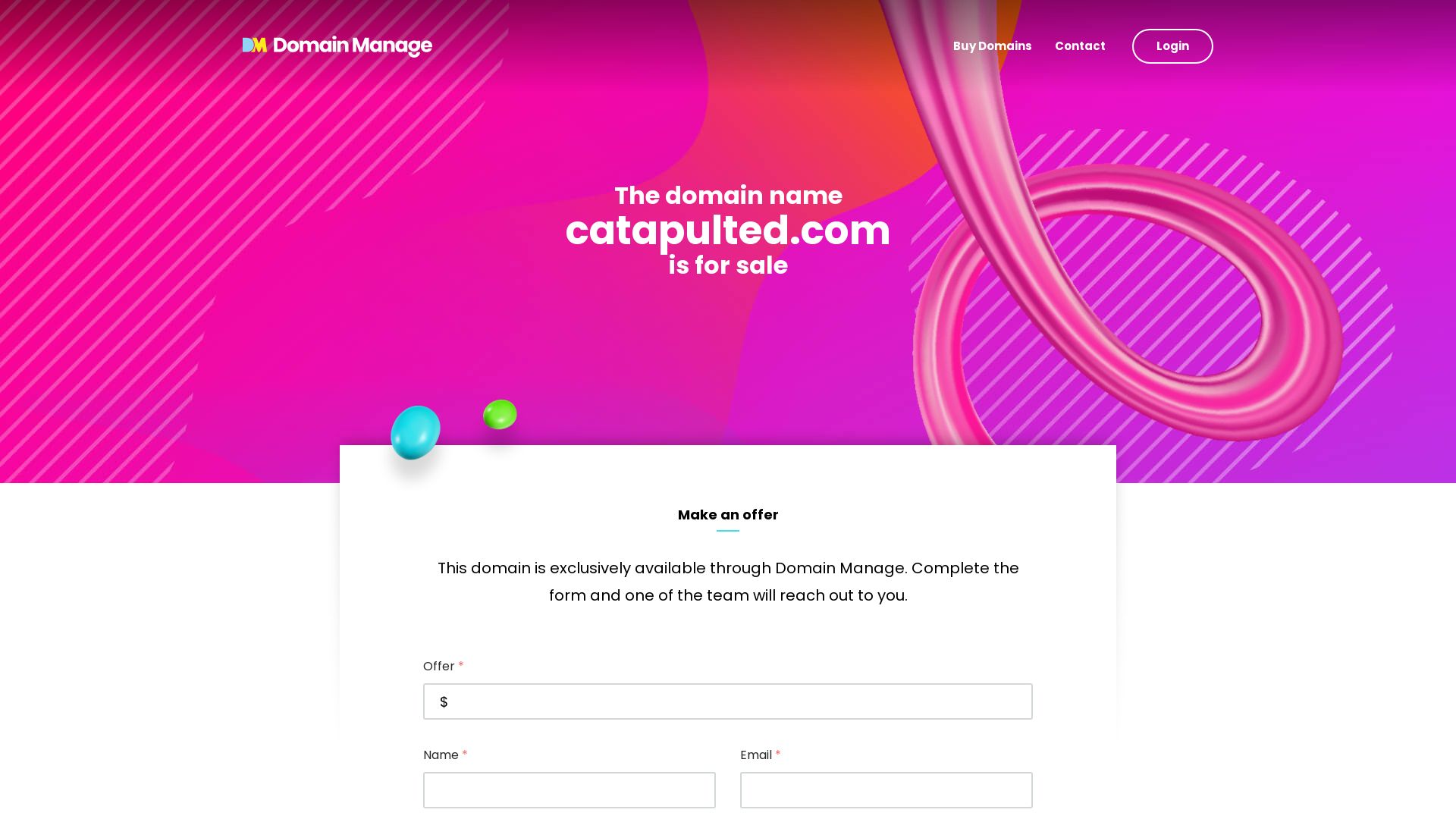 网站状态 catapulted.com 是  在线的