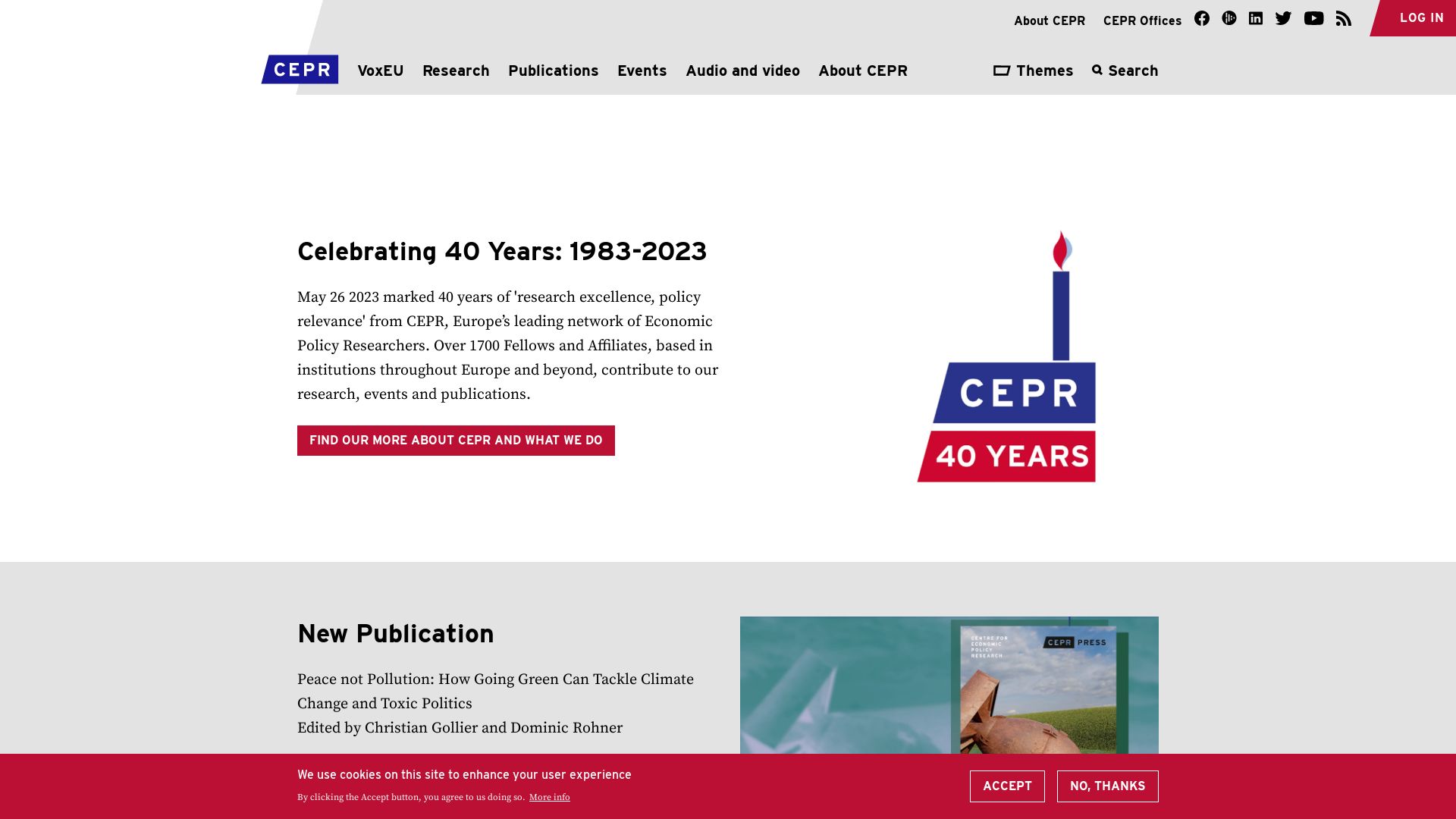 网站状态 cepr.org 是  在线的