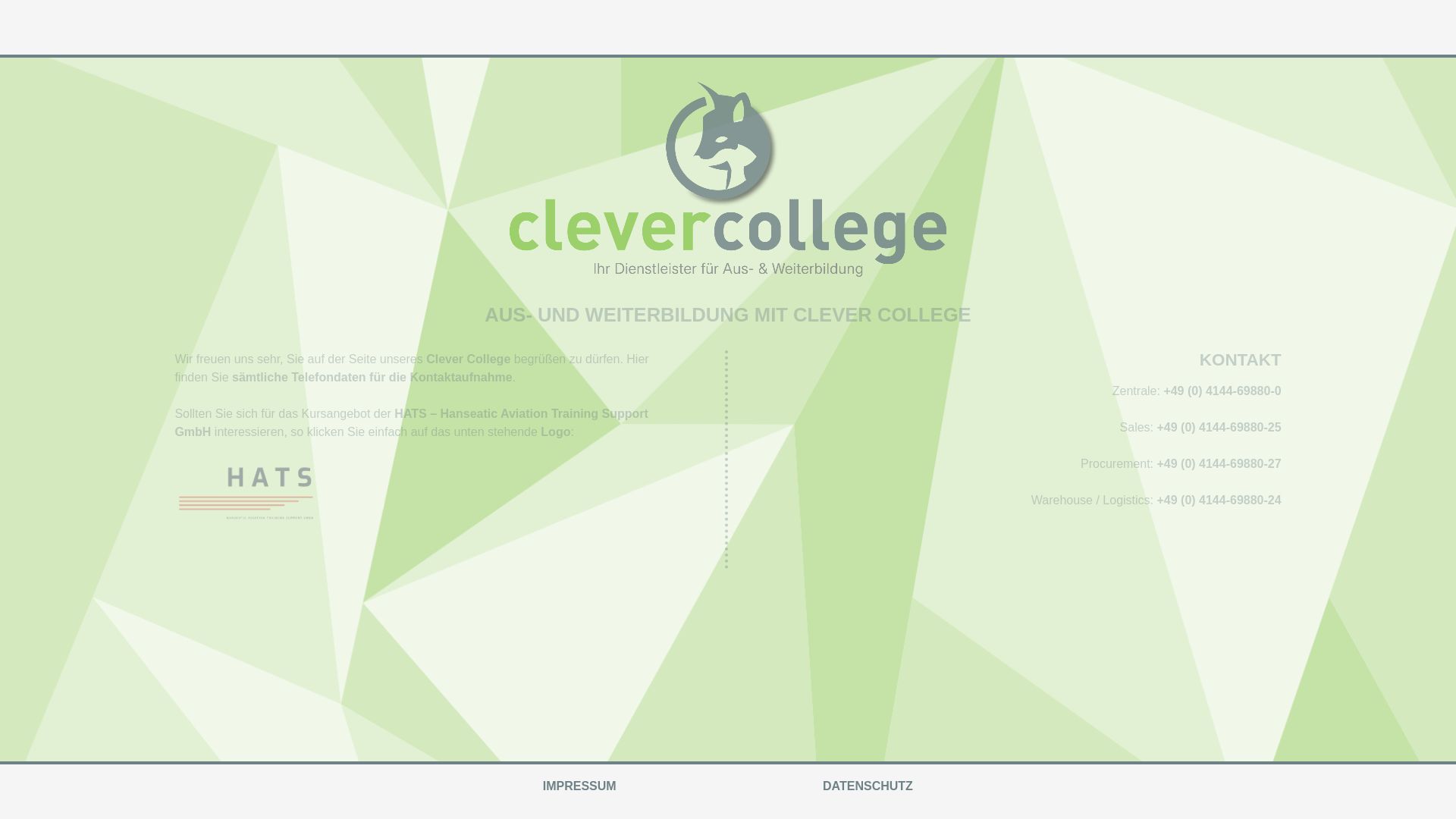 网站状态 clever-college.com 是  在线的