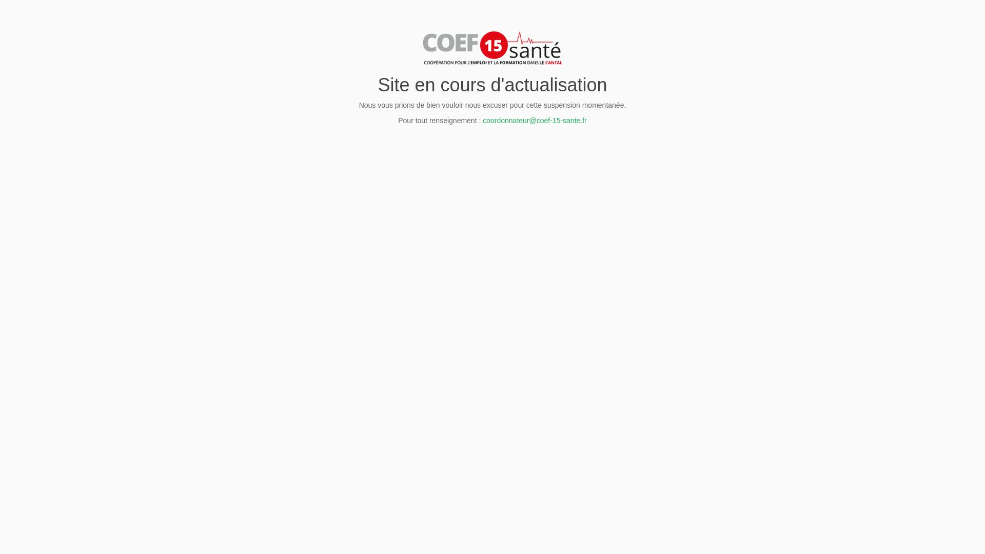 网站状态 coef-15-sante.fr 是  在线的