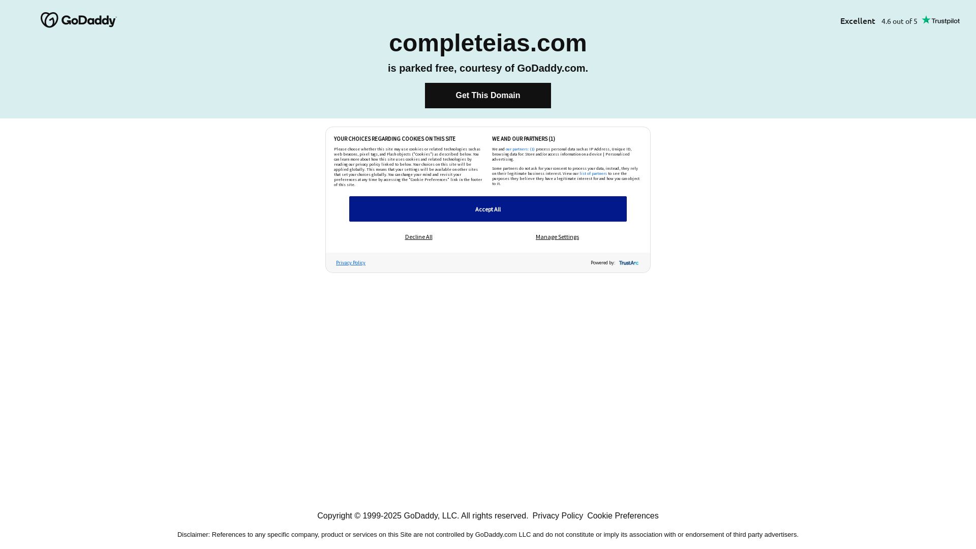 网站状态 completeias.com 是  在线的