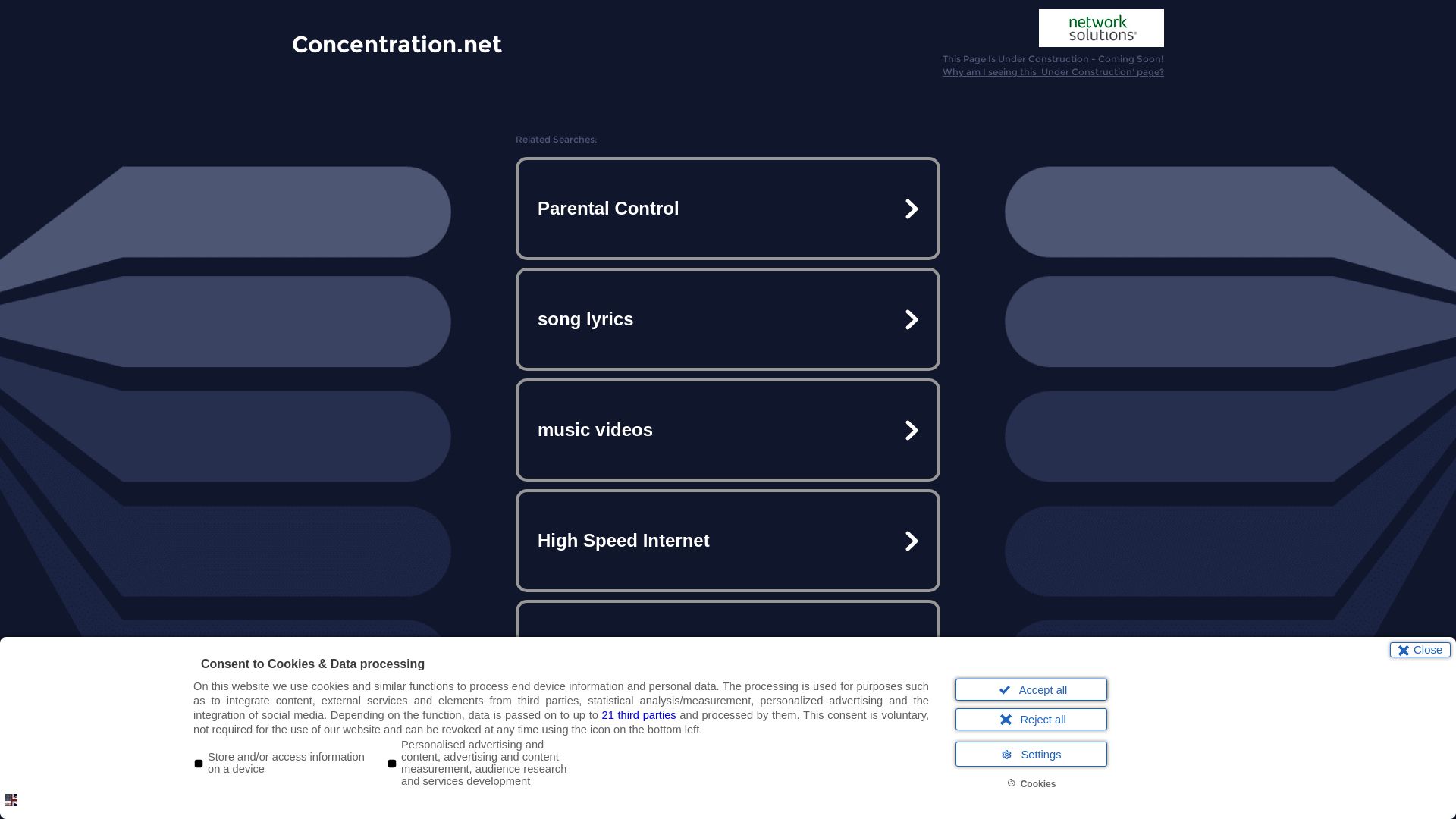 网站状态 concentration.net 是  在线的
