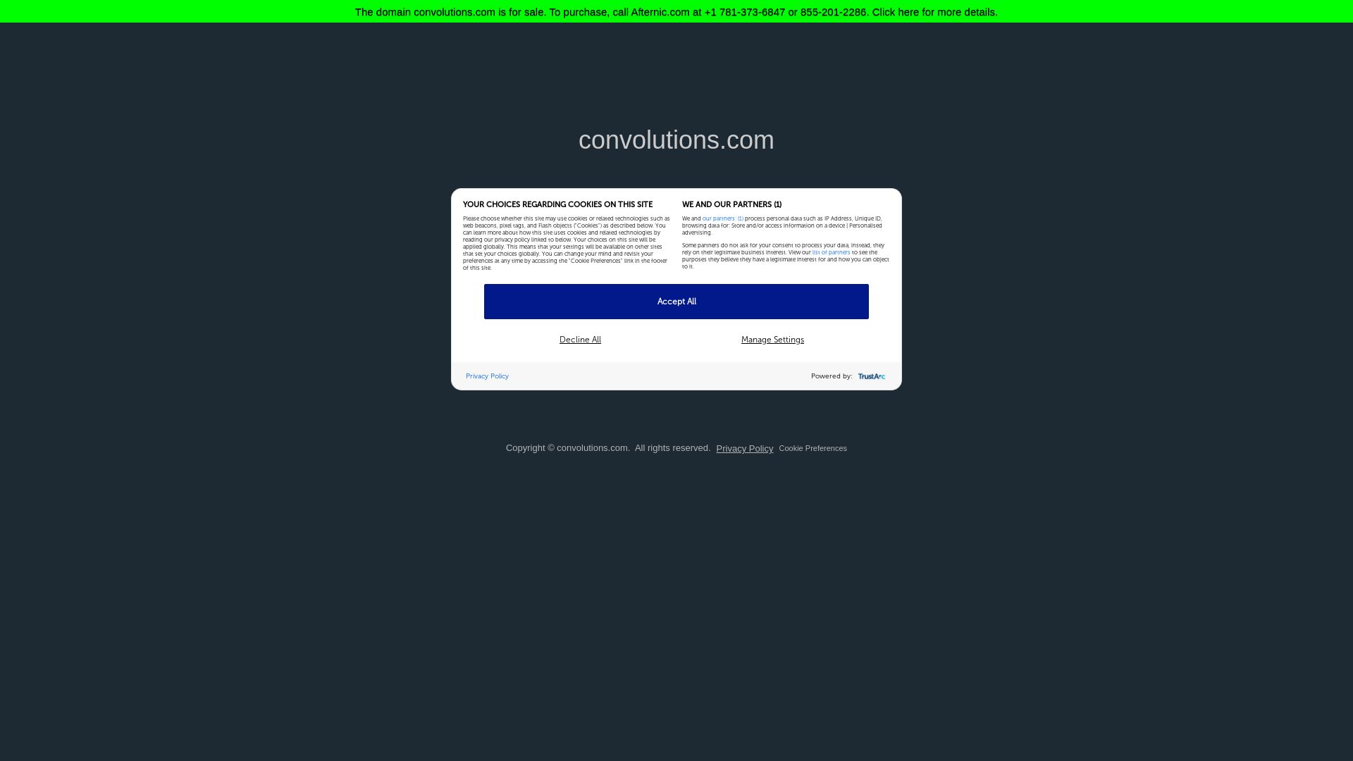 网站状态 convolutions.com 是  在线的