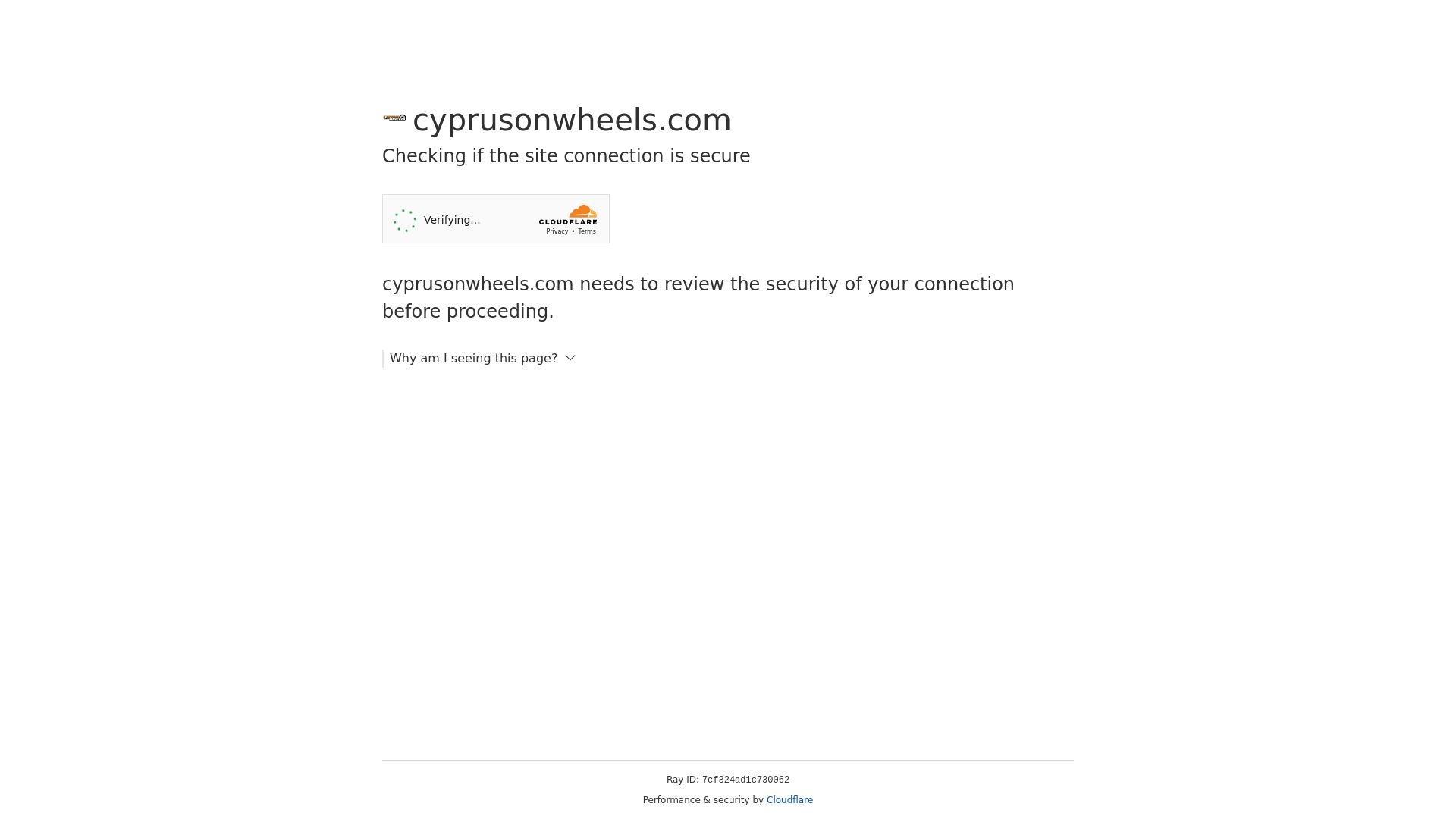 网站状态 cyprusonwheels.com 是  在线的