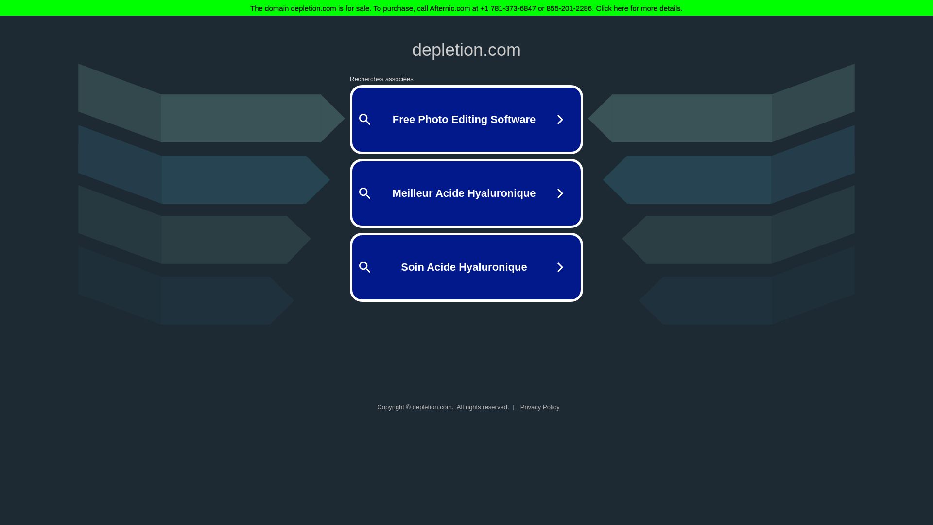 网站状态 depletion.com 是  在线的
