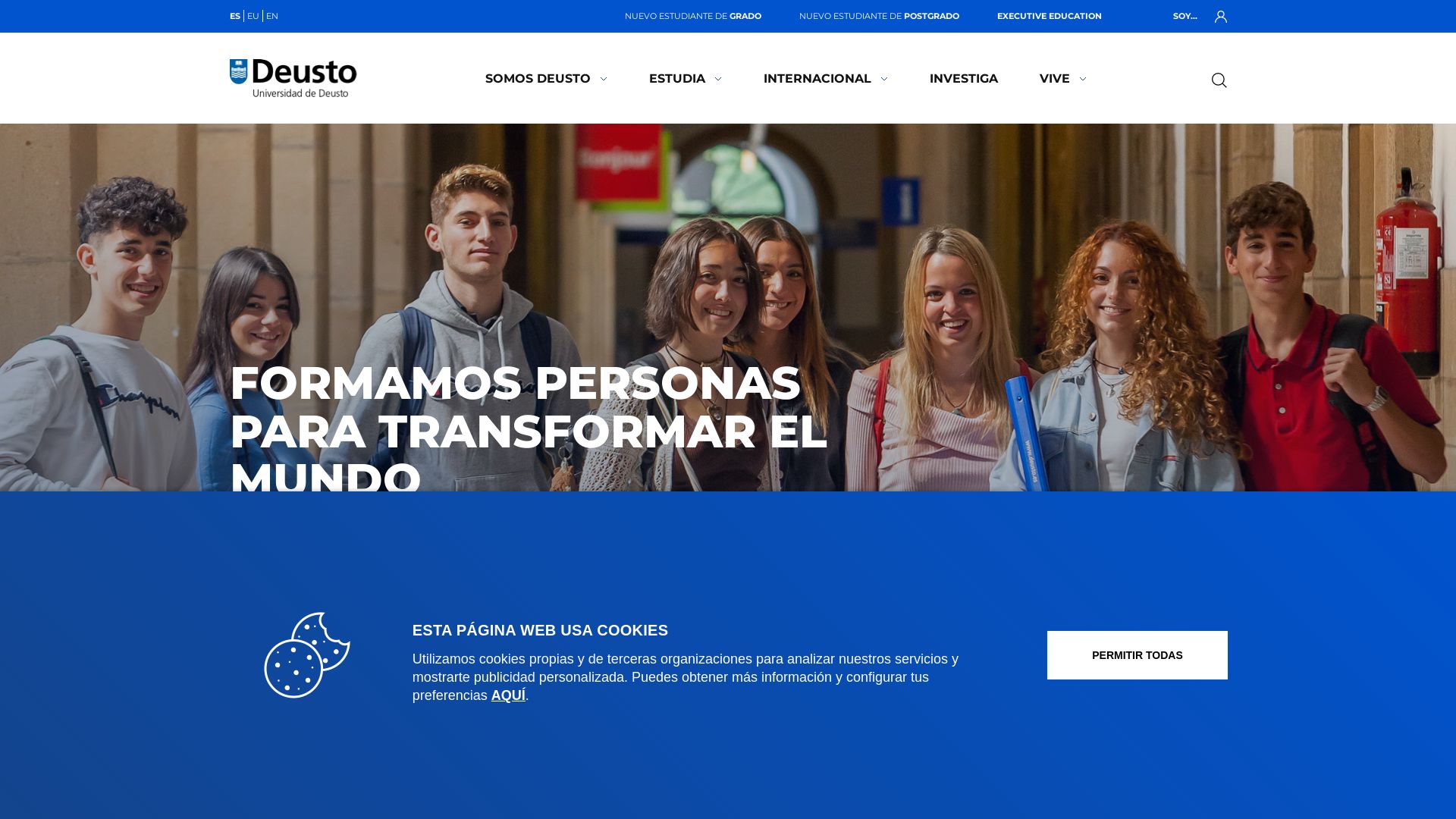 网站状态 deusto.es 是  在线的