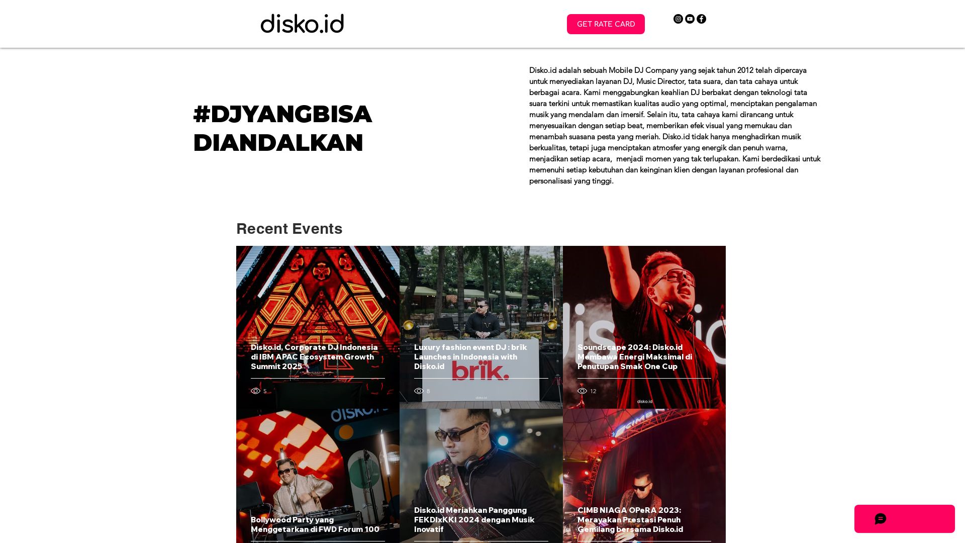 网站状态 disko.id 是  在线的