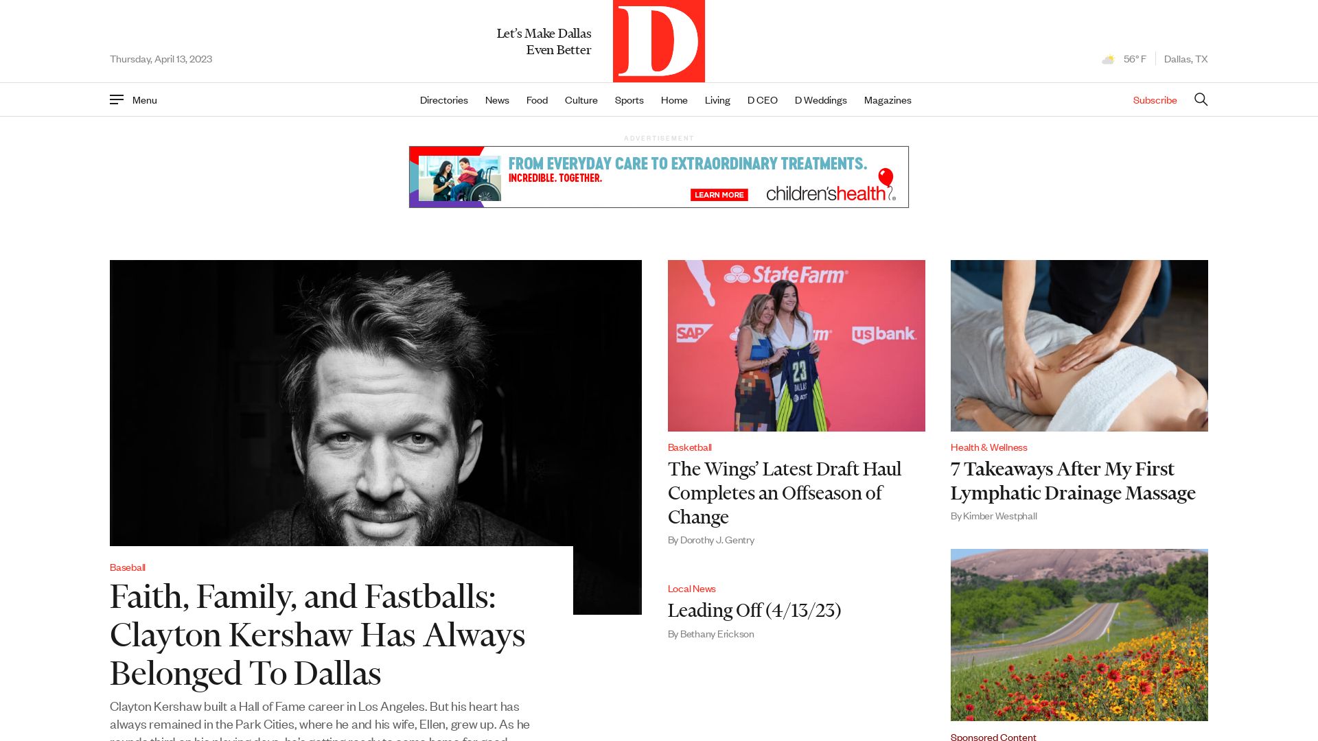 网站状态 dmagazine.com 是  在线的