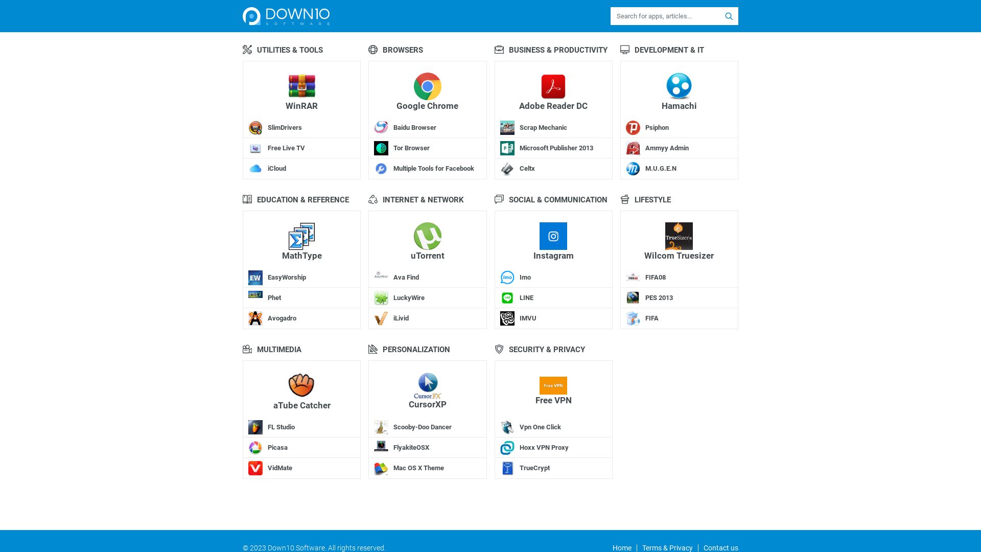 网站状态 down10.software 是  在线的