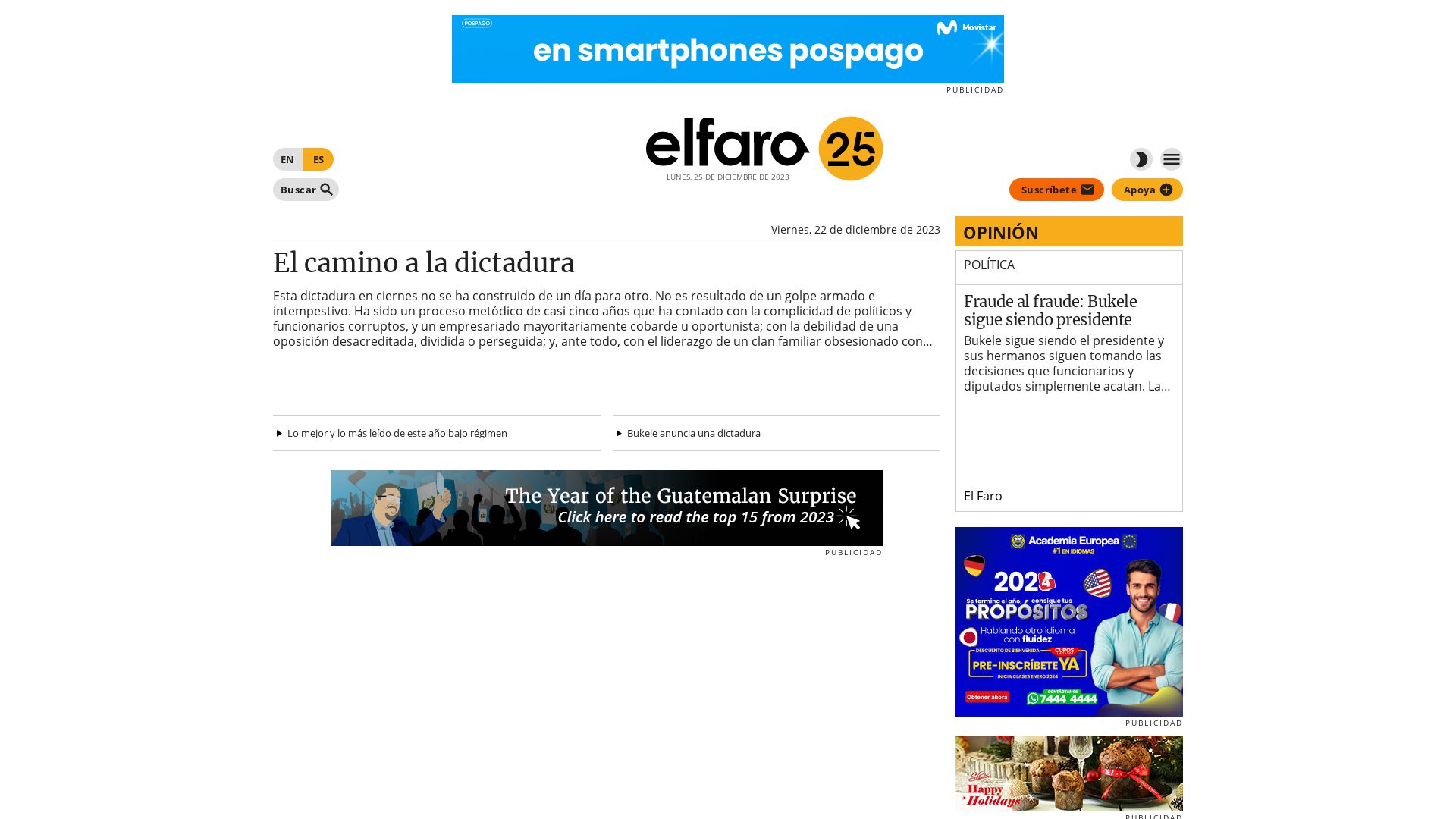 网站状态 elfaro.net 是  在线的