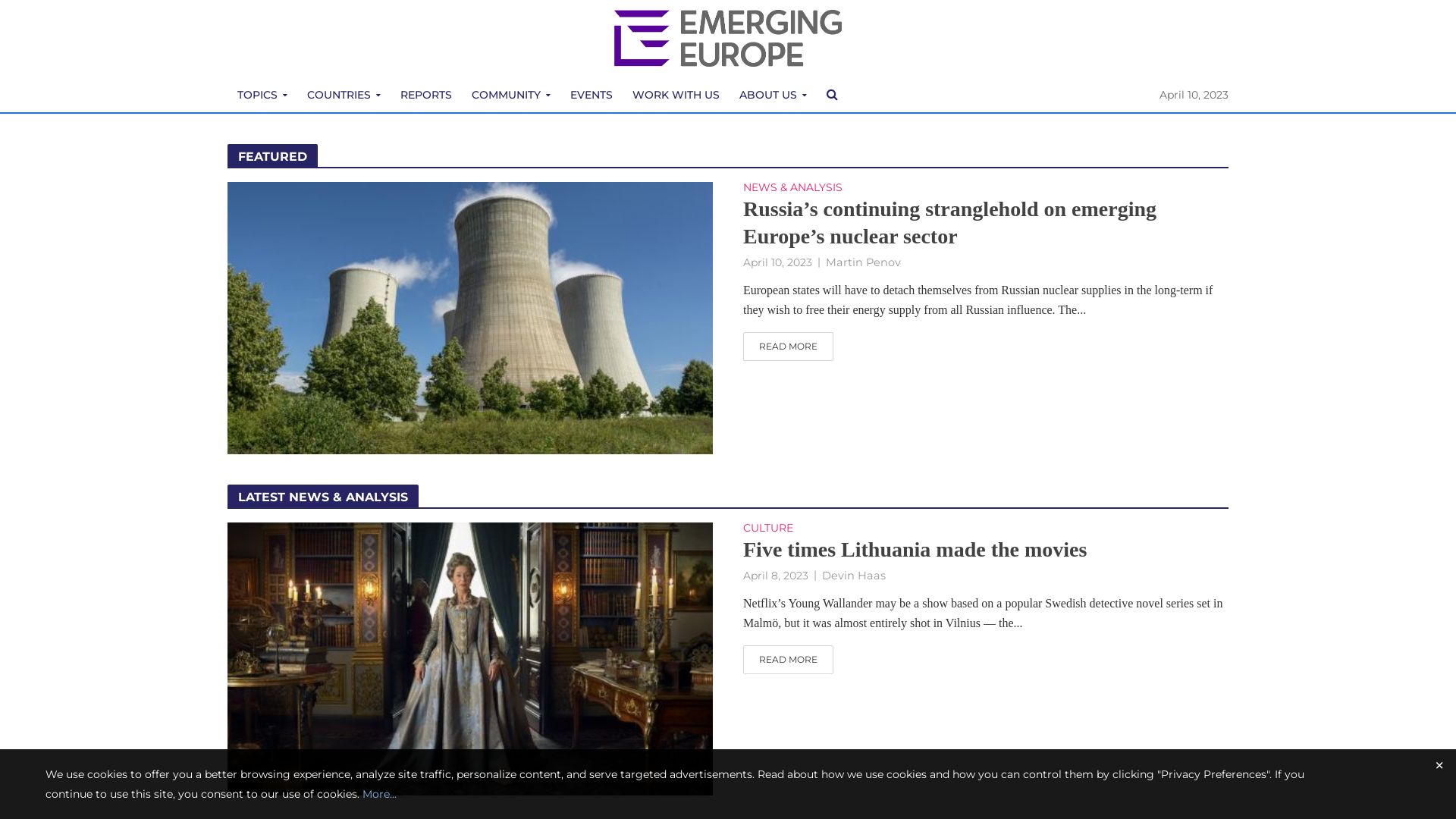 网站状态 emerging-europe.com 是  在线的