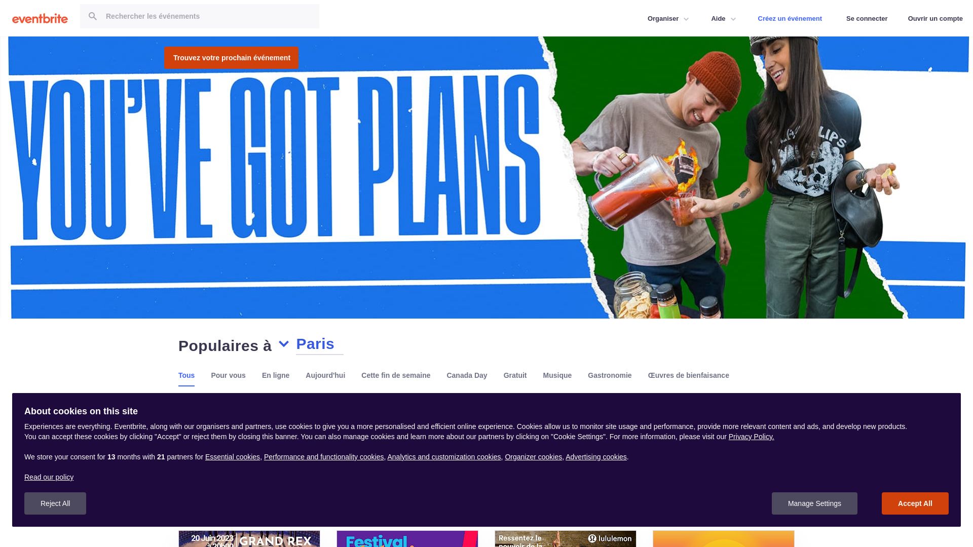 网站状态 eventbrite.ca 是  在线的