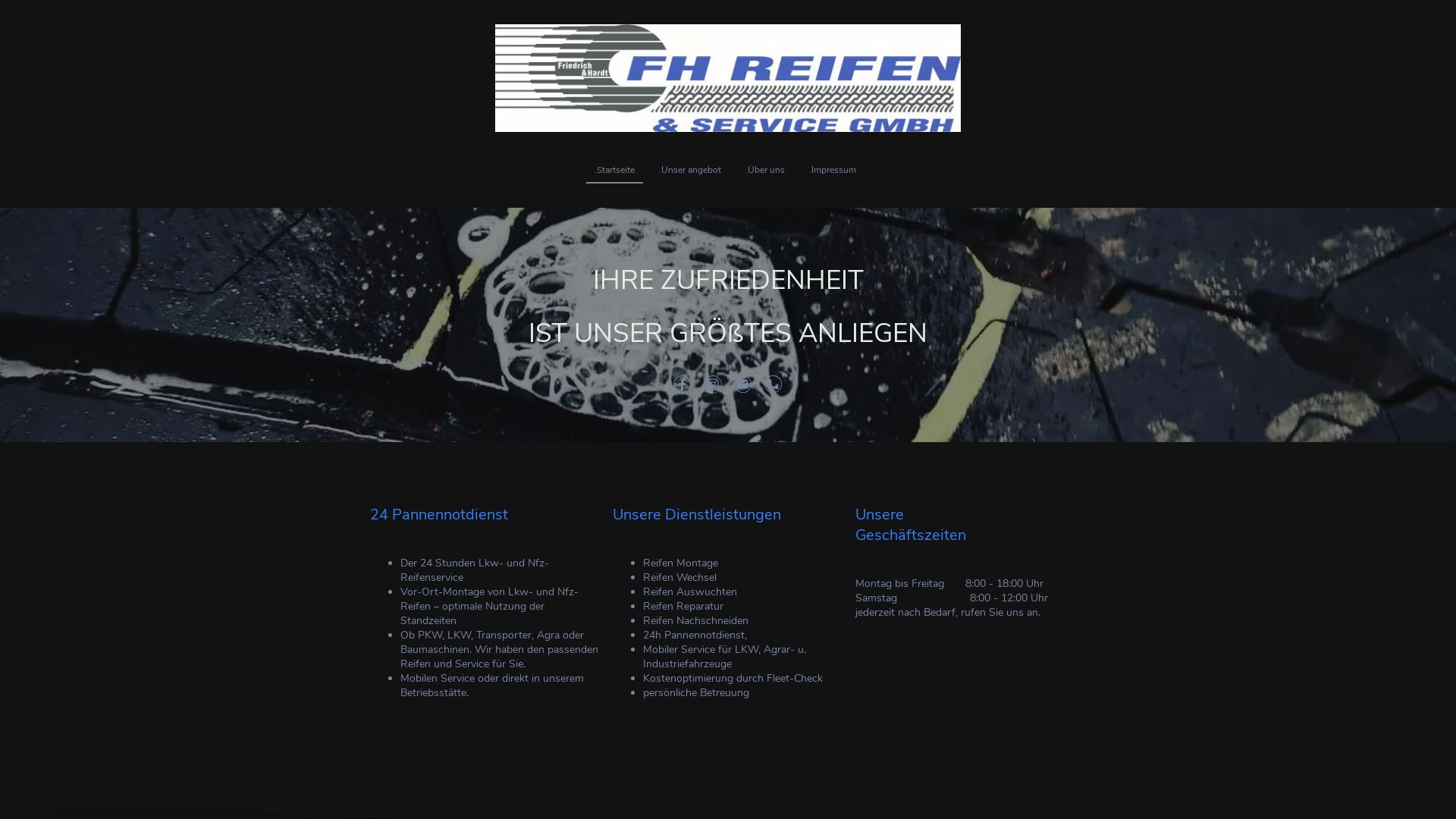 网站状态 fh-reifen.de 是  在线的