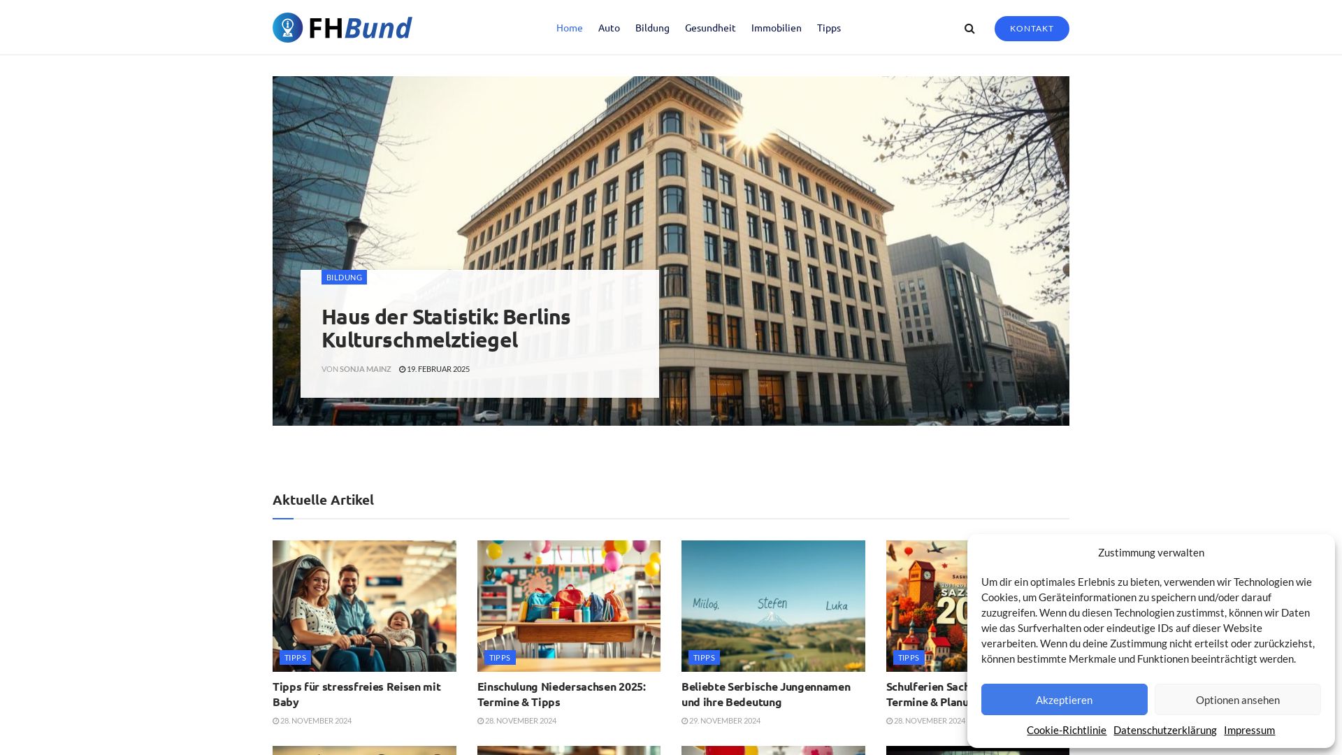 网站状态 fhbund.de 是  在线的