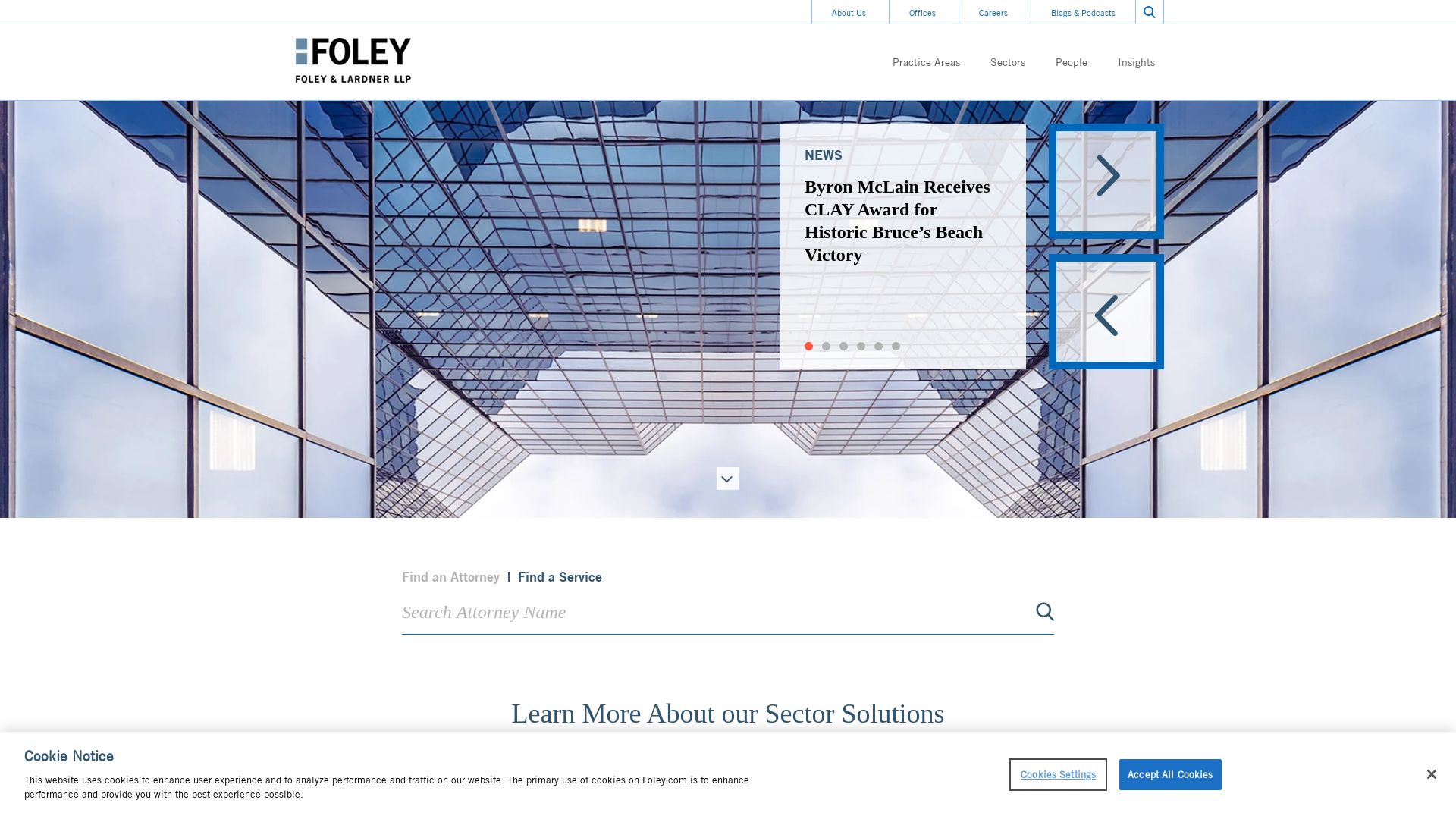 网站状态 foley.com 是  在线的