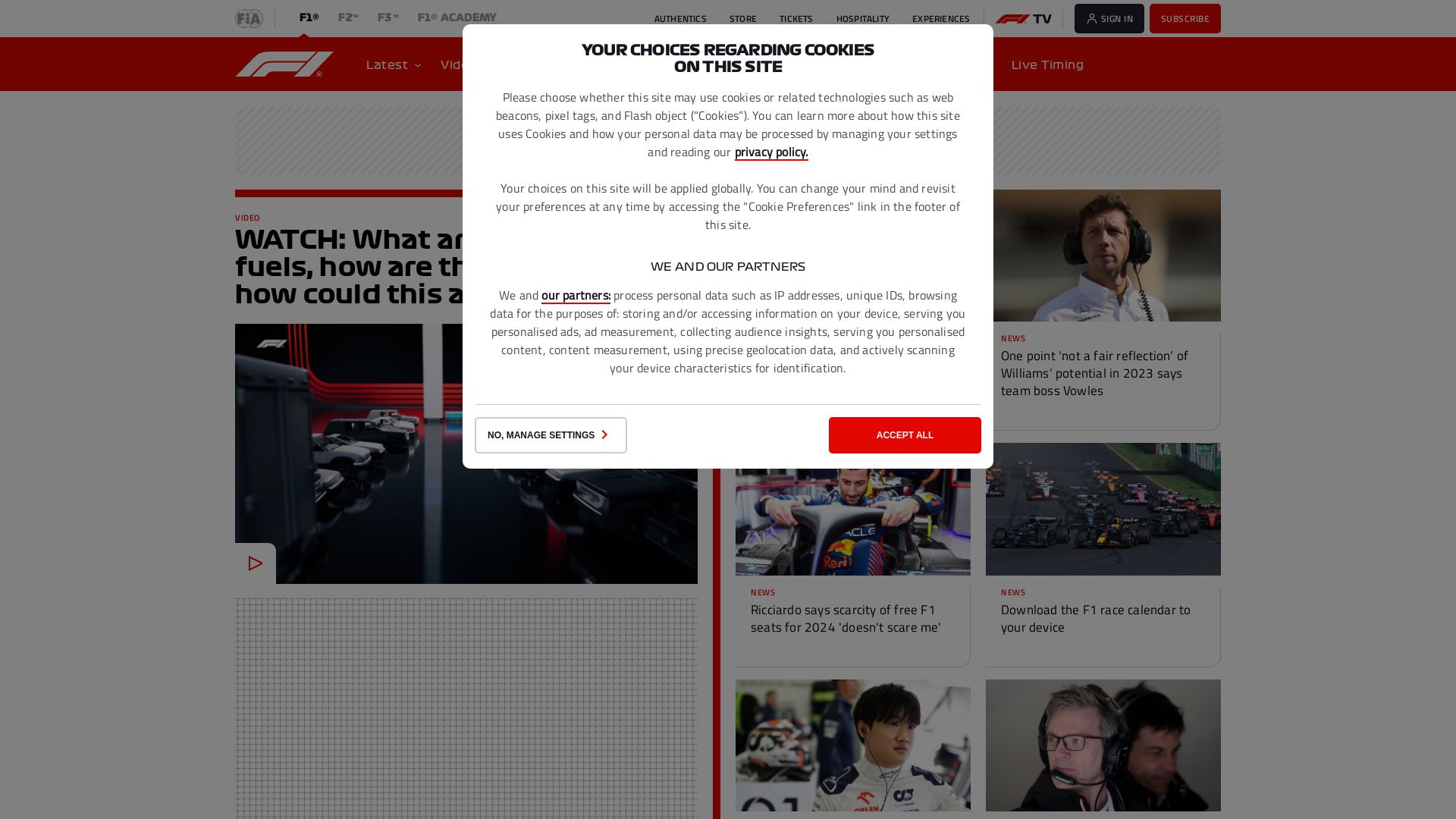 网站状态 formula1.com 是  在线的