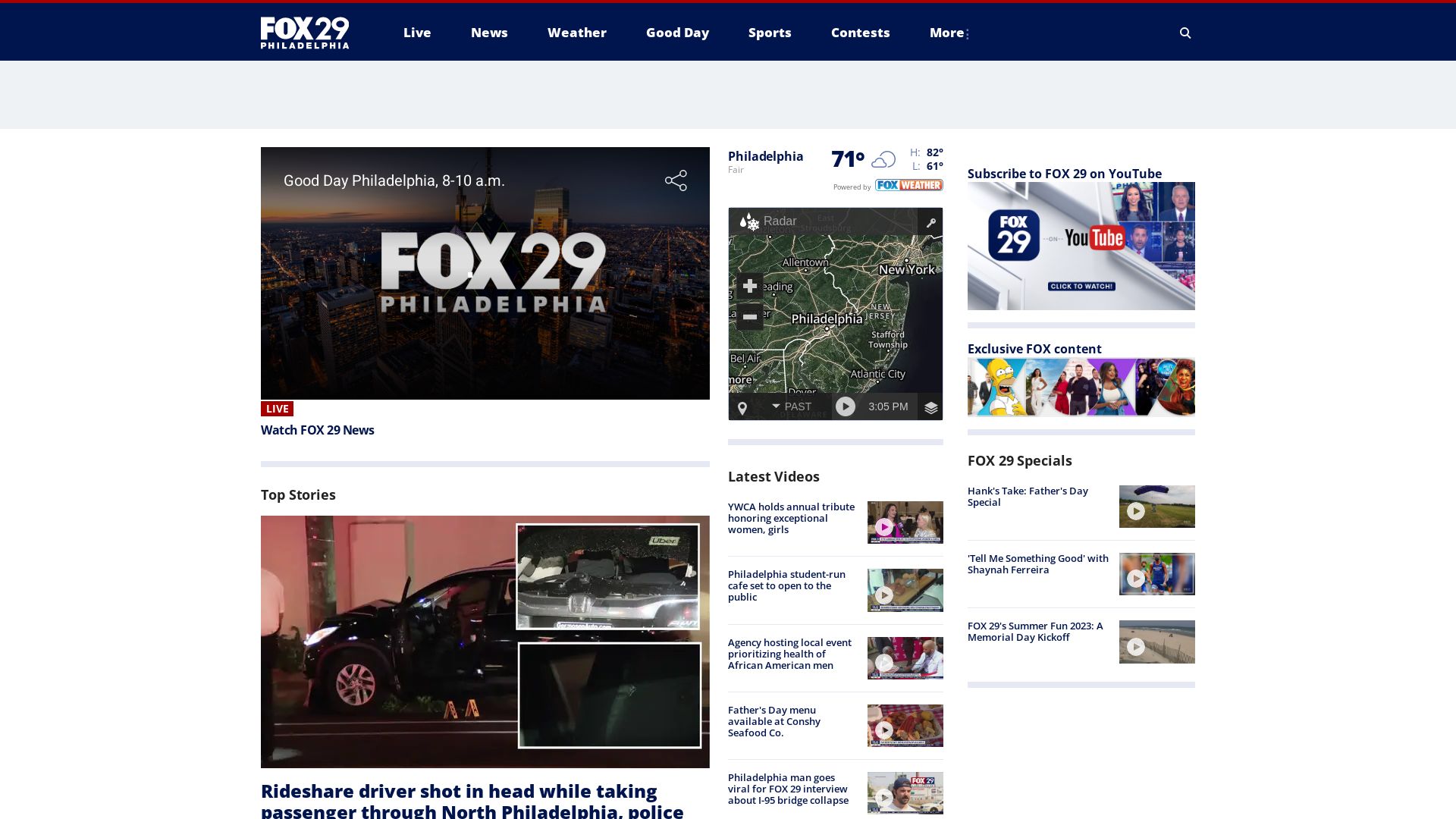 网站状态 fox29.com 是  在线的