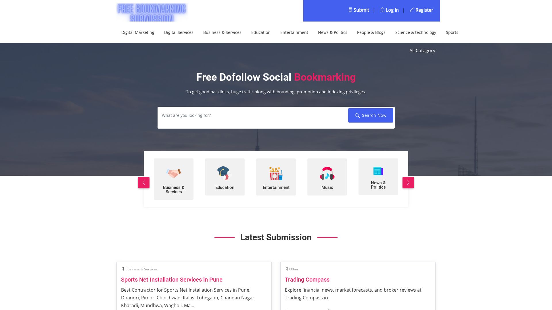 网站状态 freebookmarkingsubmission.net 是  在线的