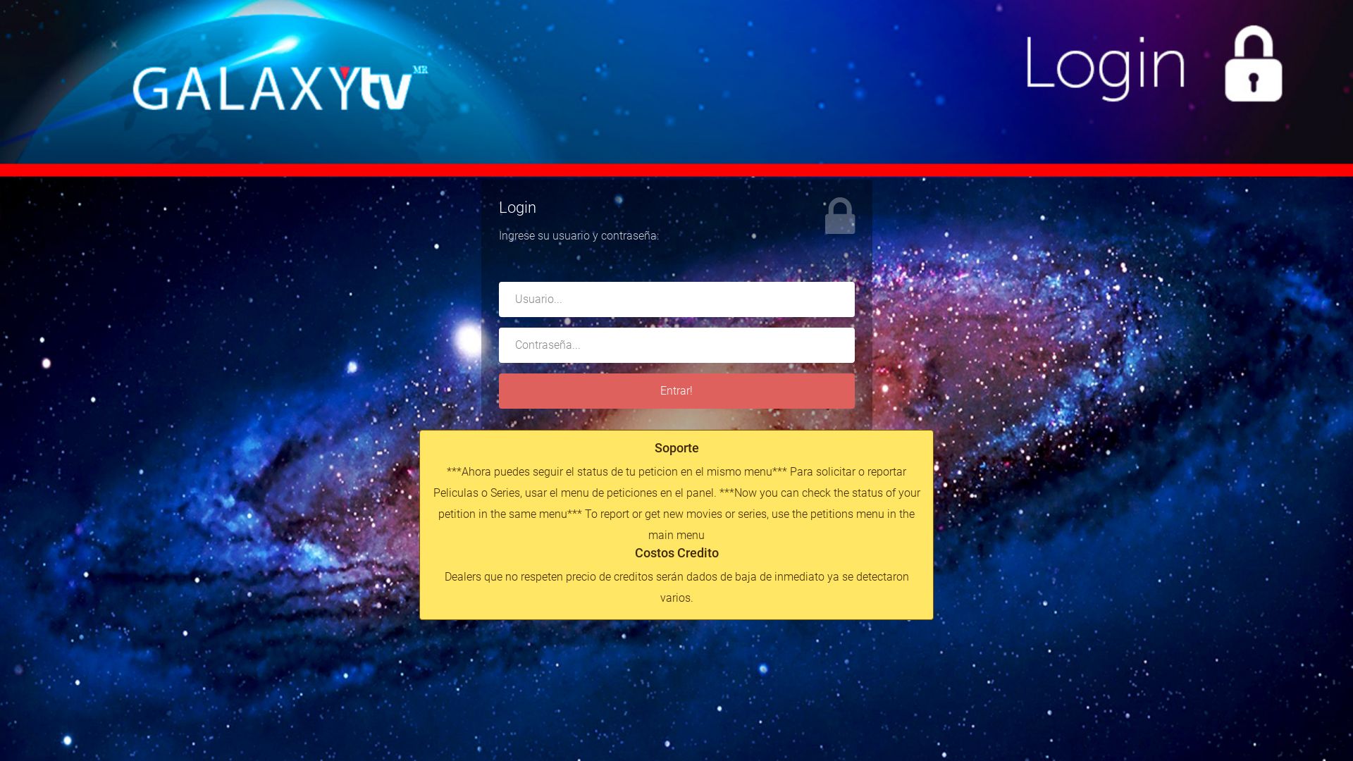 网站状态 galaxytv.mx 是  在线的