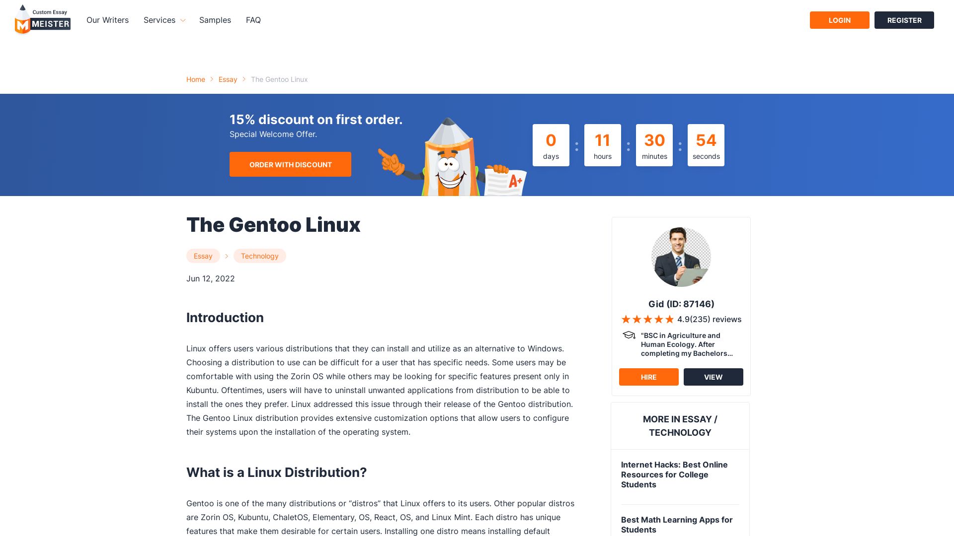网站状态 gentoo-wiki.com 是  在线的