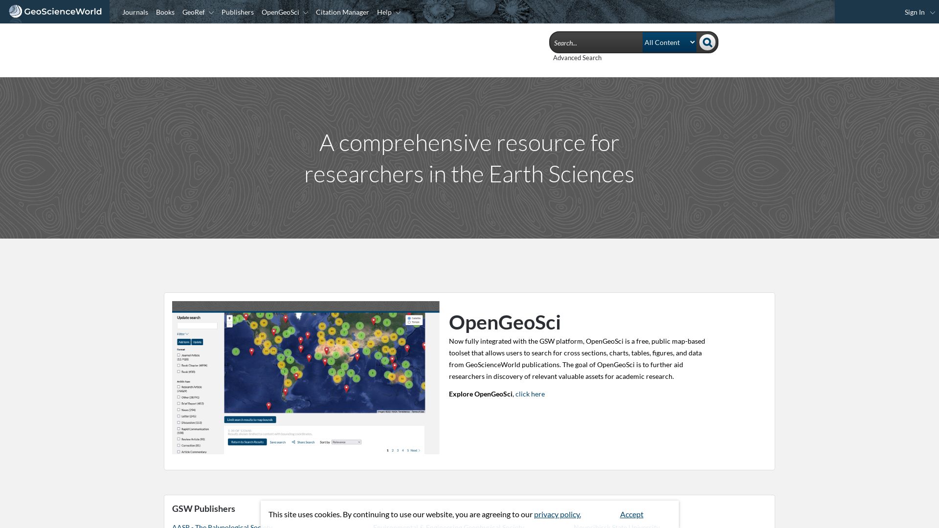 网站状态 geoscienceworld.org 是  在线的