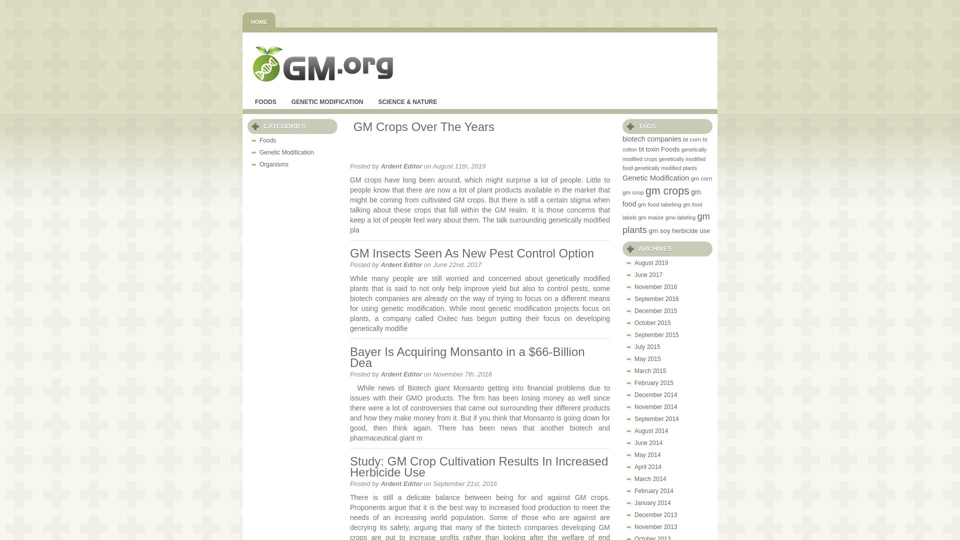 网站状态 gm.org 是  在线的